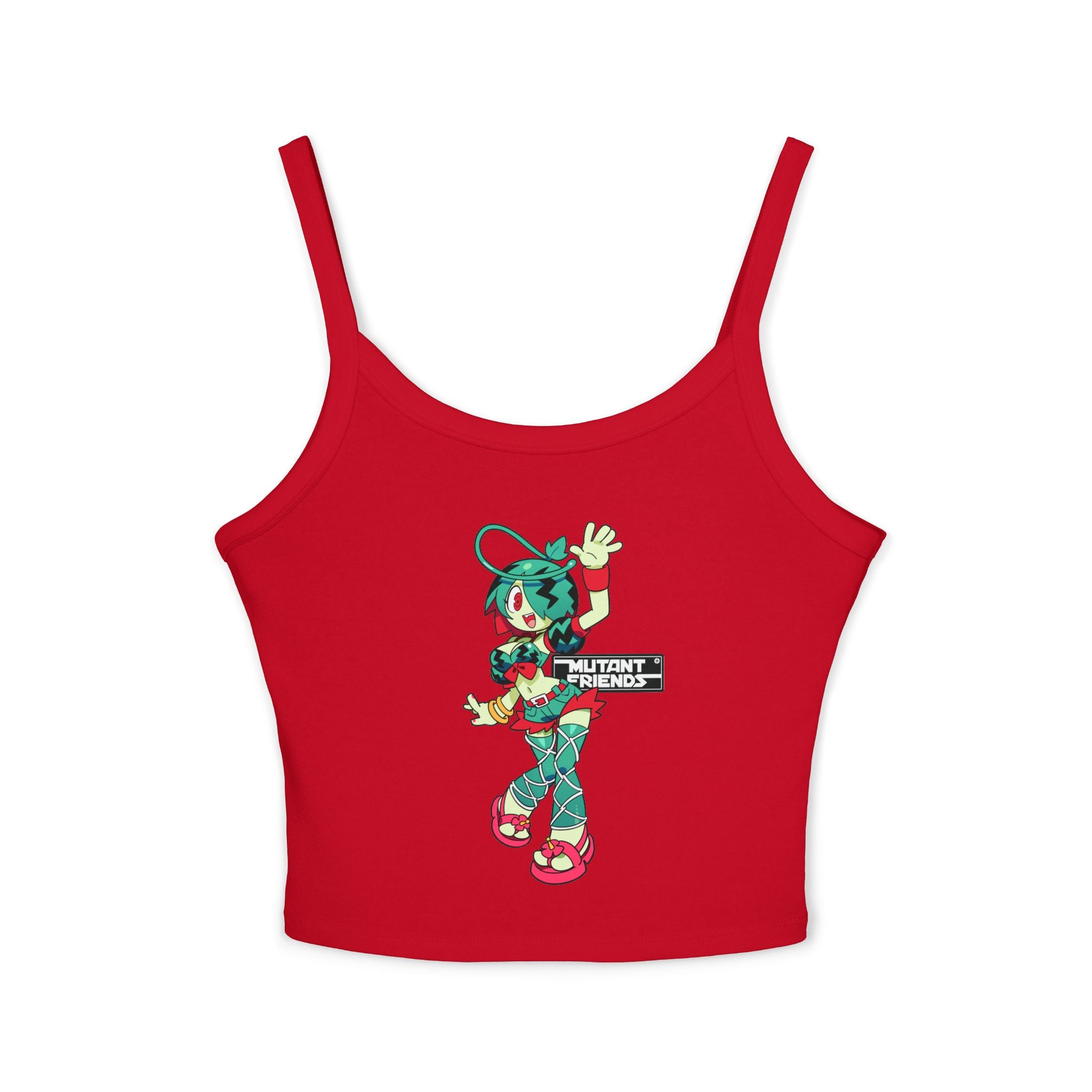 NelNal Mutant friends Spaghetti Strap Tank Top