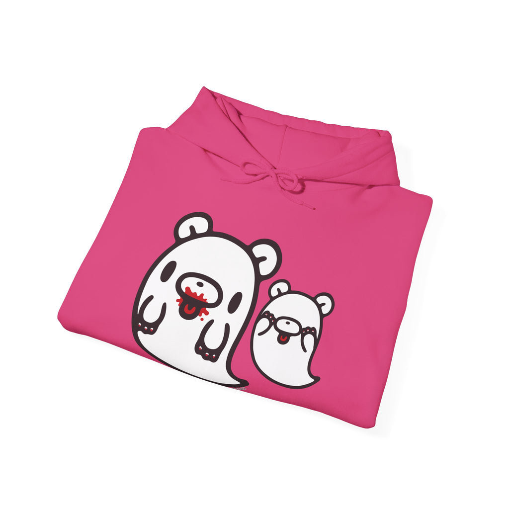 Halloween Ghostie Gloomy Bear - Traditional Hoodie