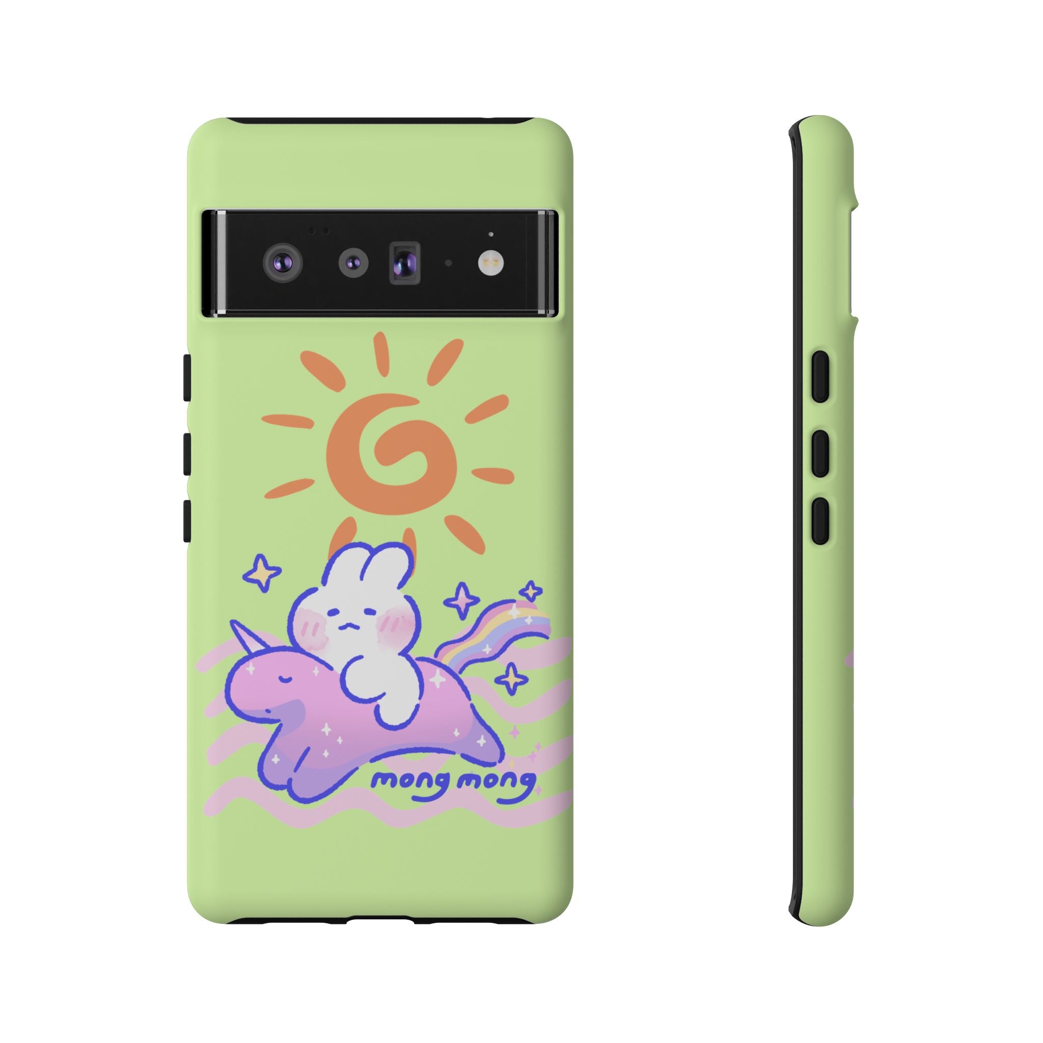 Lovely Mong Mong Ride a Unicorn Phone Case