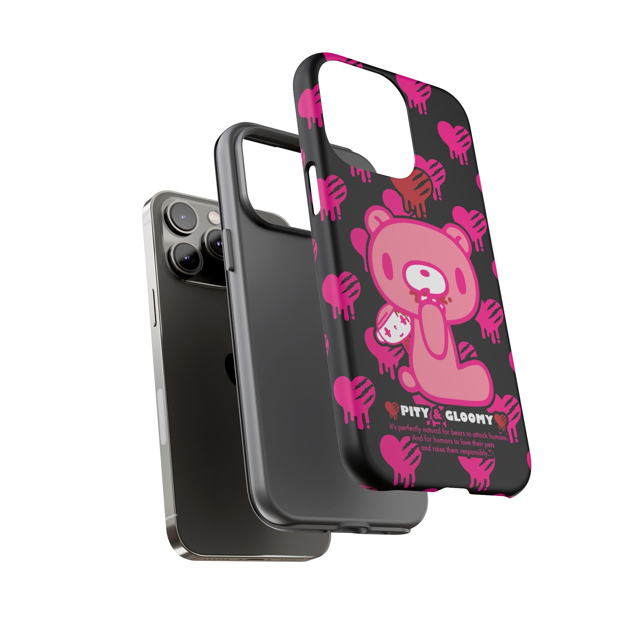 Gloomy Bear Pink Phone Case
