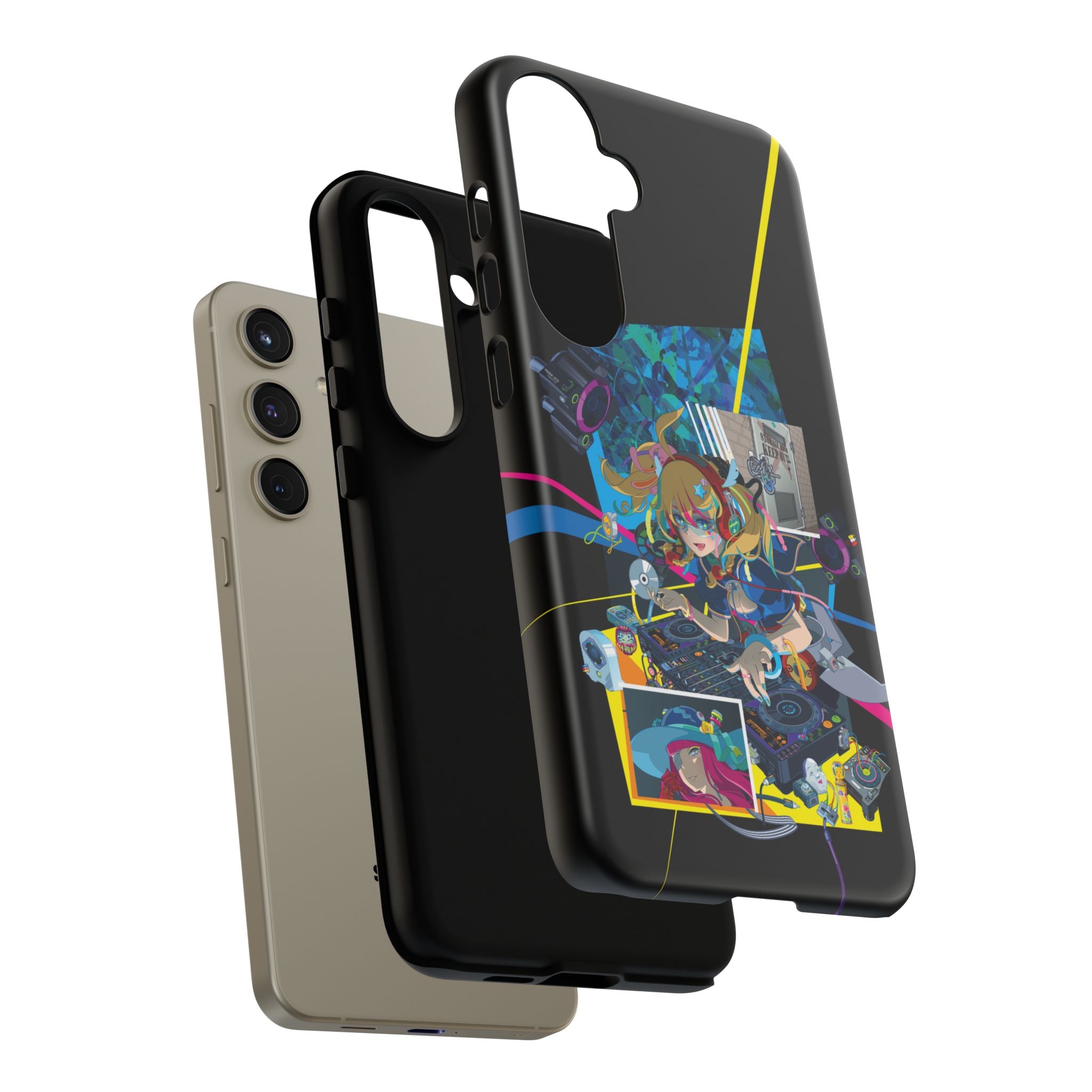 HYPERSONIC music club DJ VAL - Tough Phone Case