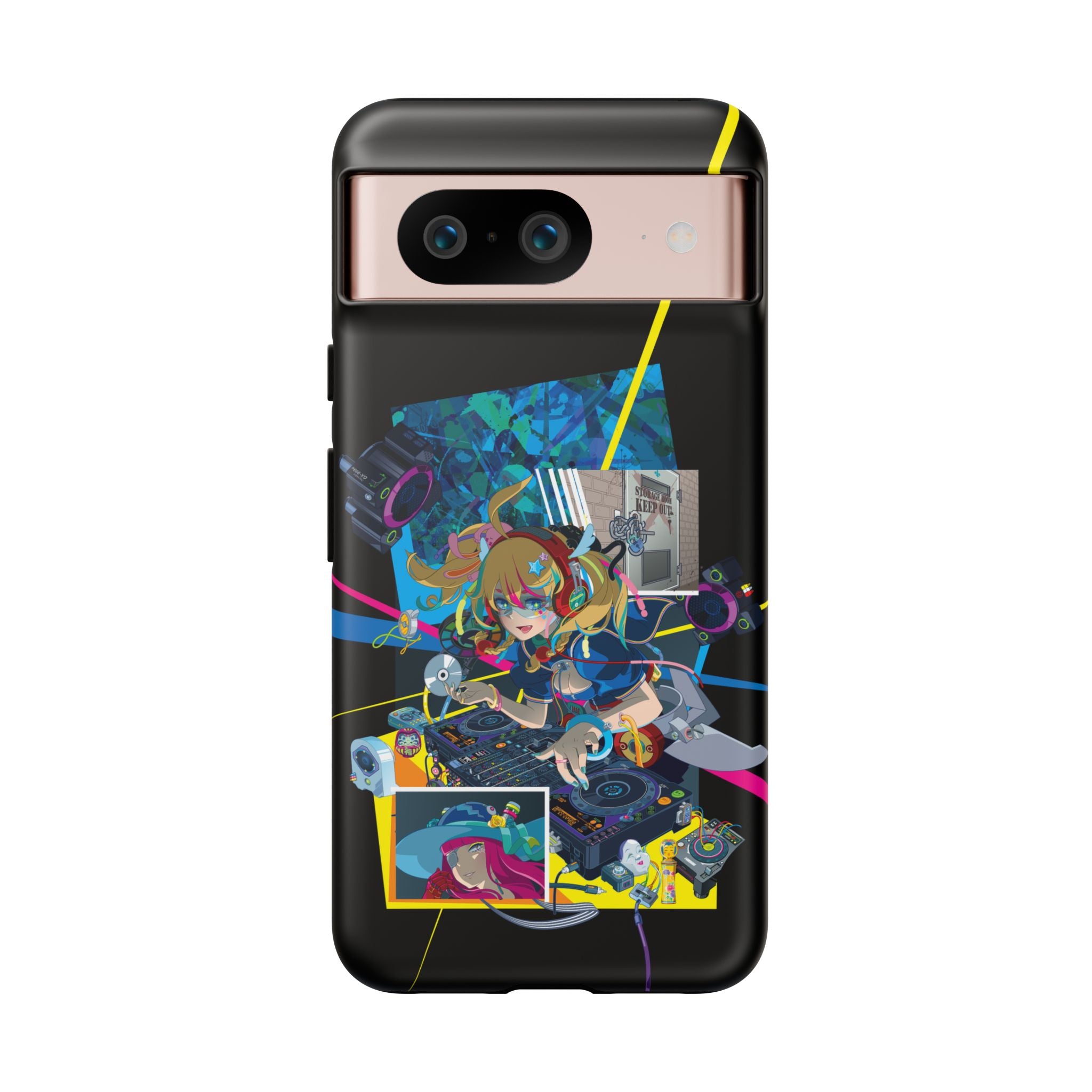 HYPERSONIC music club DJ VAL - Tough Phone Case