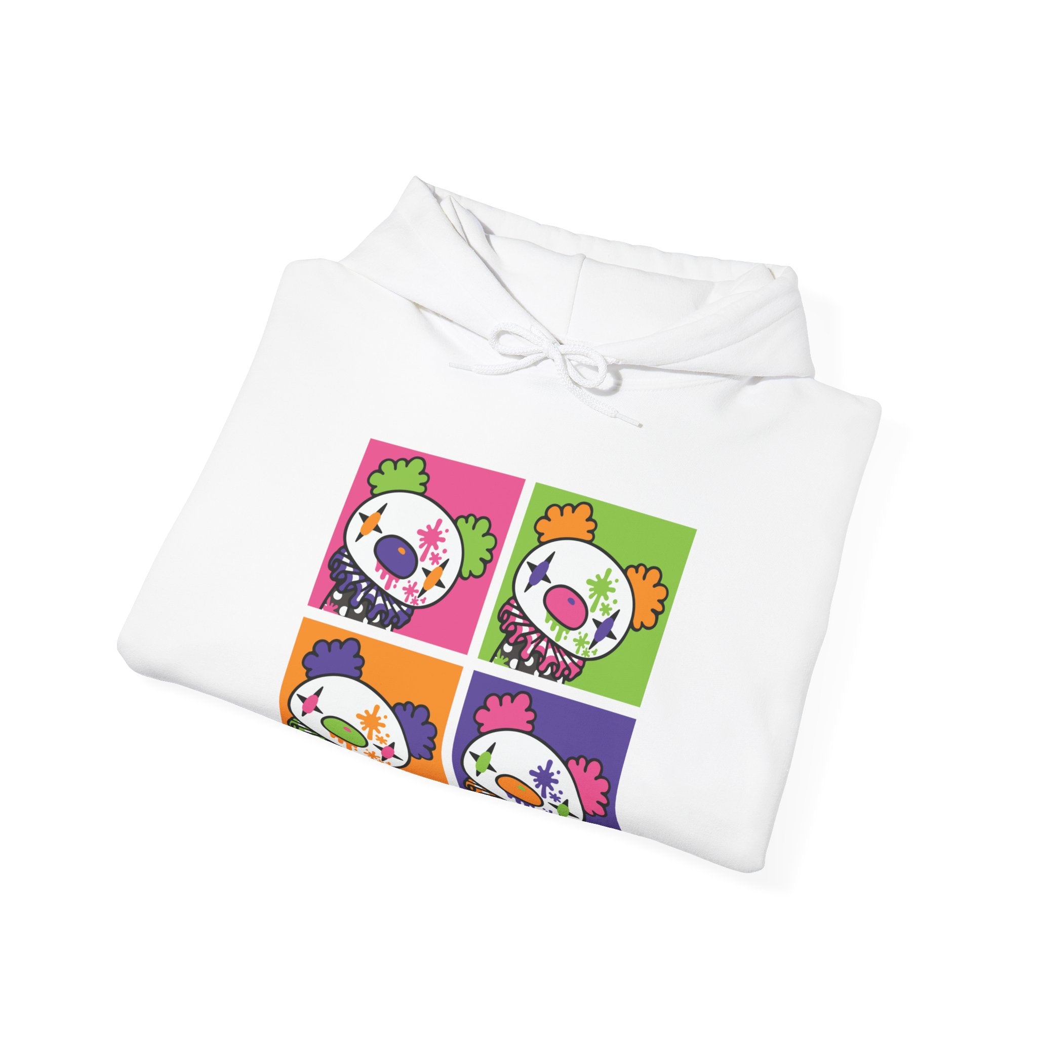 Gloomy Clown Multicolor Hoodie