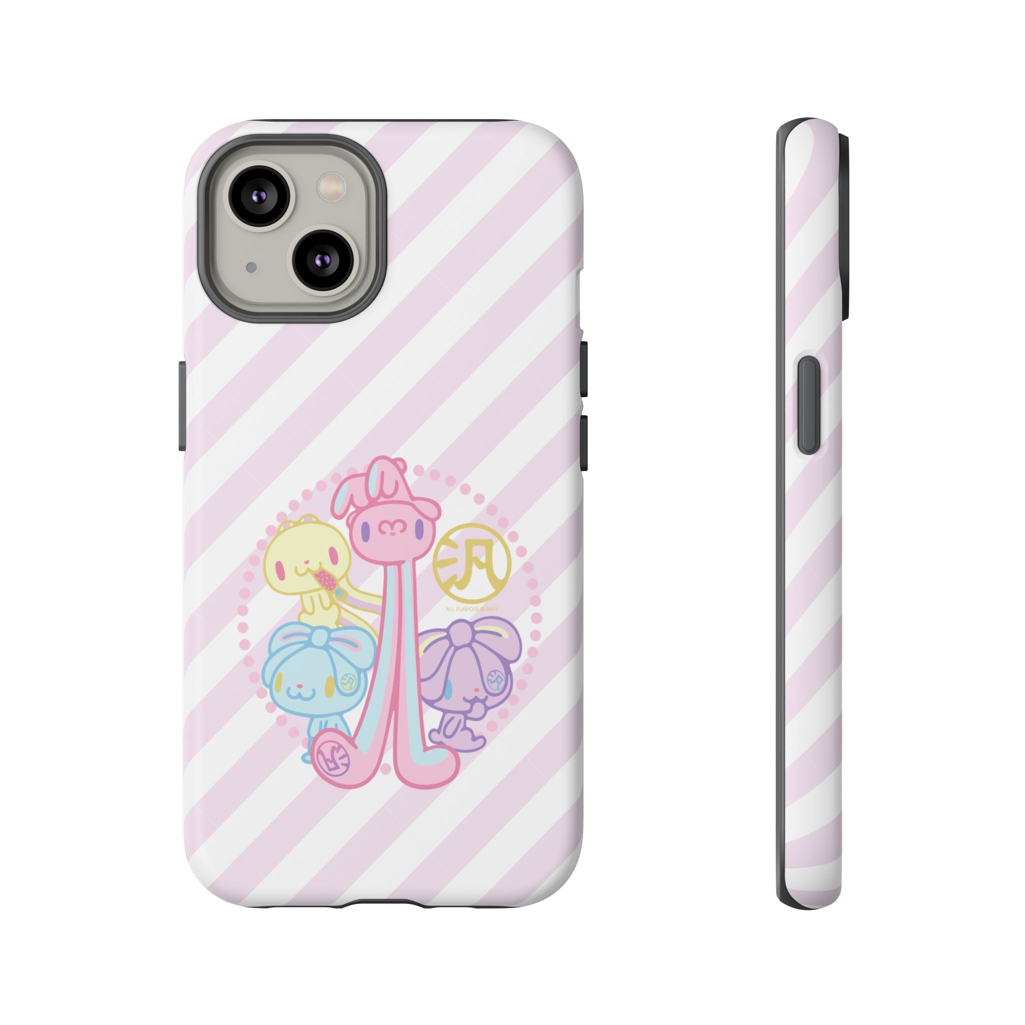 All Purpose Bunny Group Pastel Phone Case