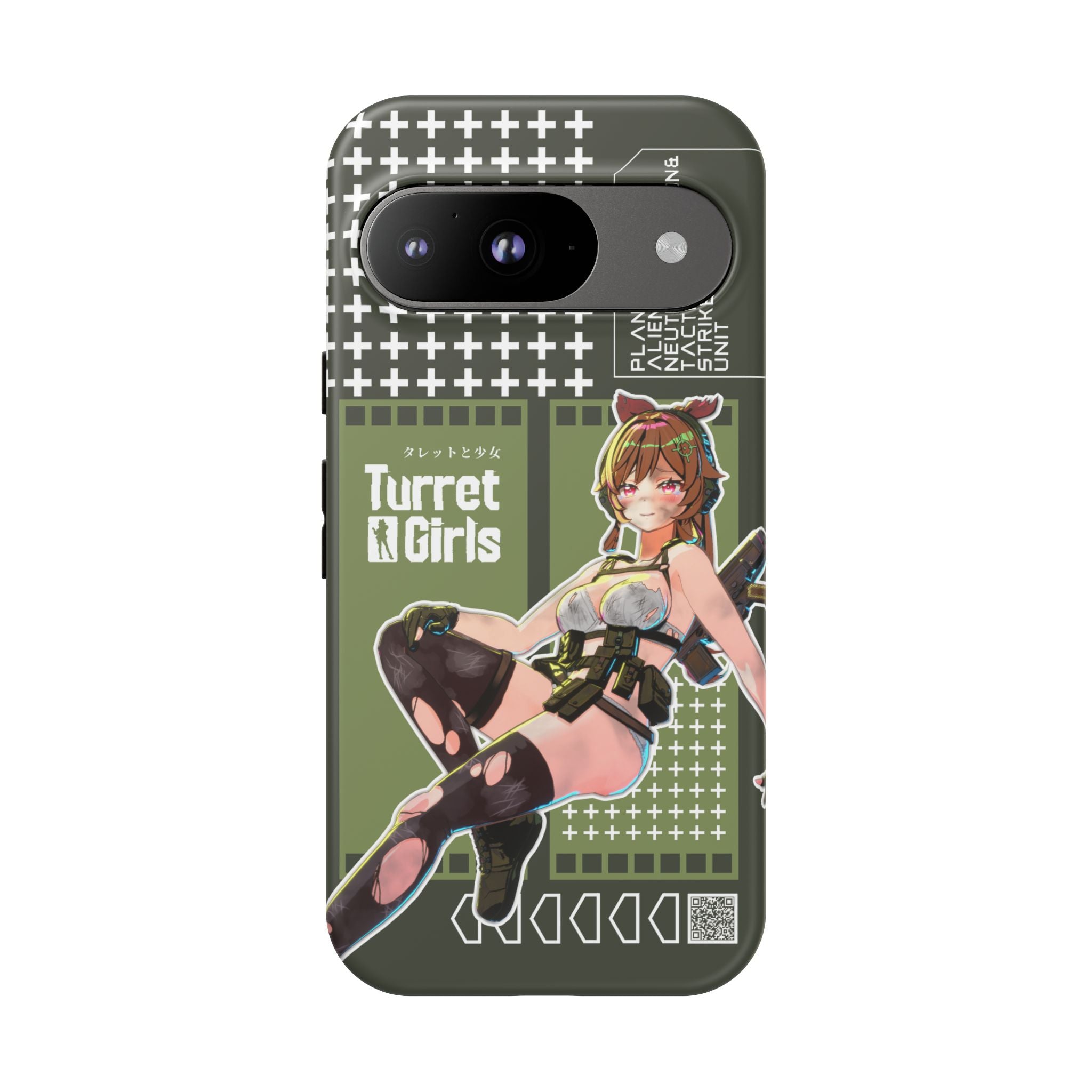 タレットガールズ - ぼろぼろのスマホケース