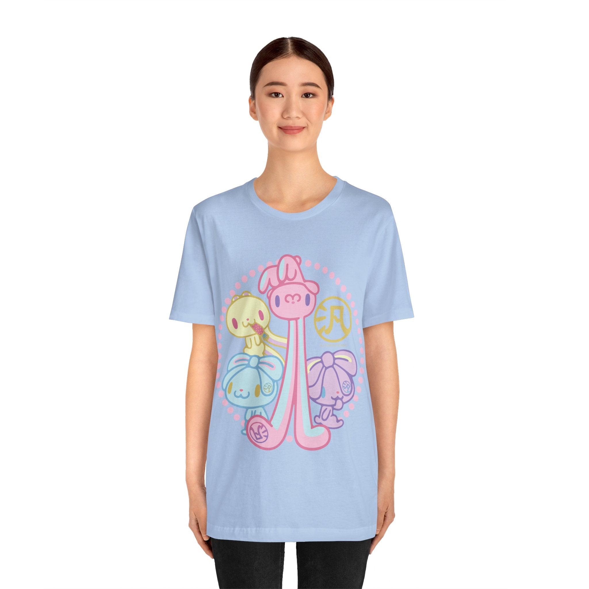Group Pastel All Purpose Bunny - Unisex Tee