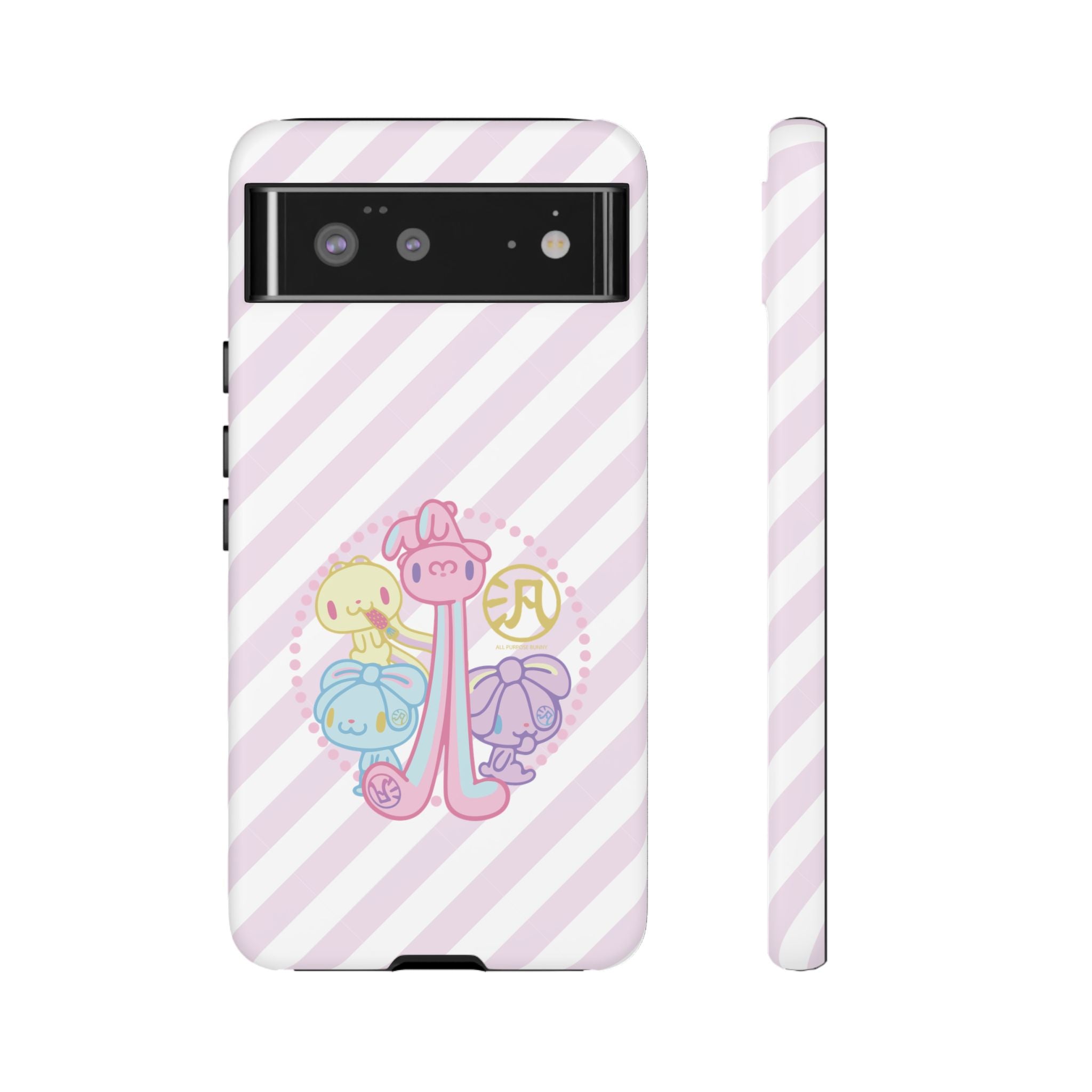 All Purpose Bunny Group Pastel Phone Case