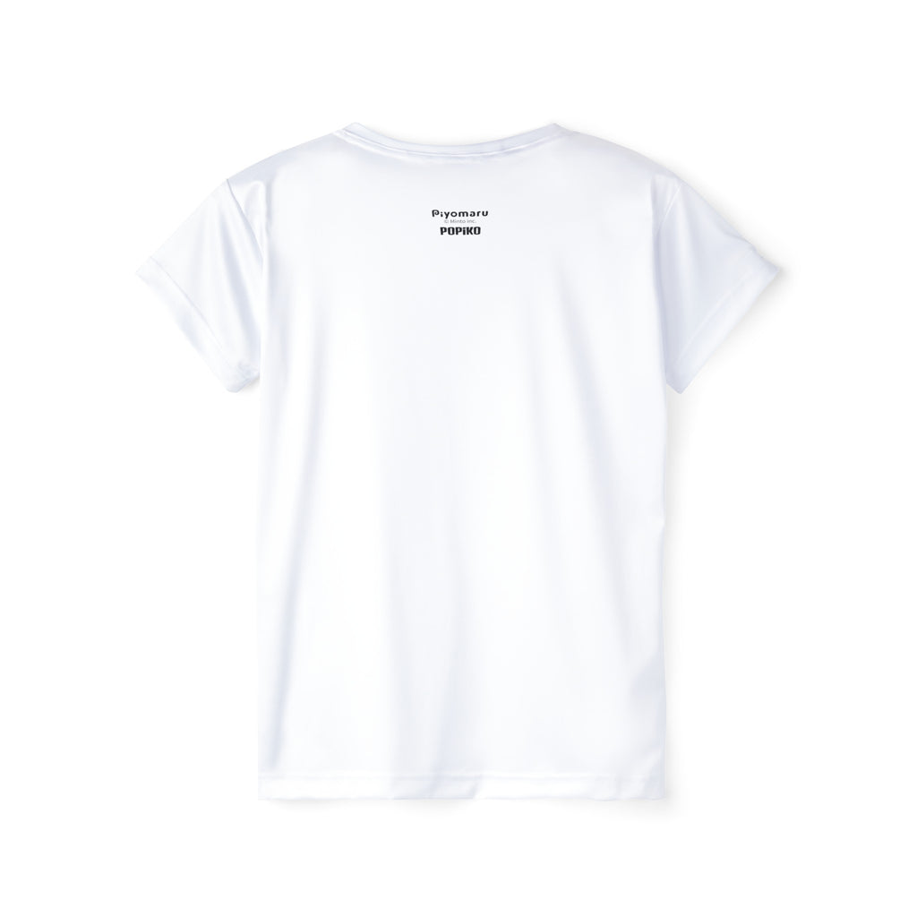 Piyomaru Swimming Giant Print T