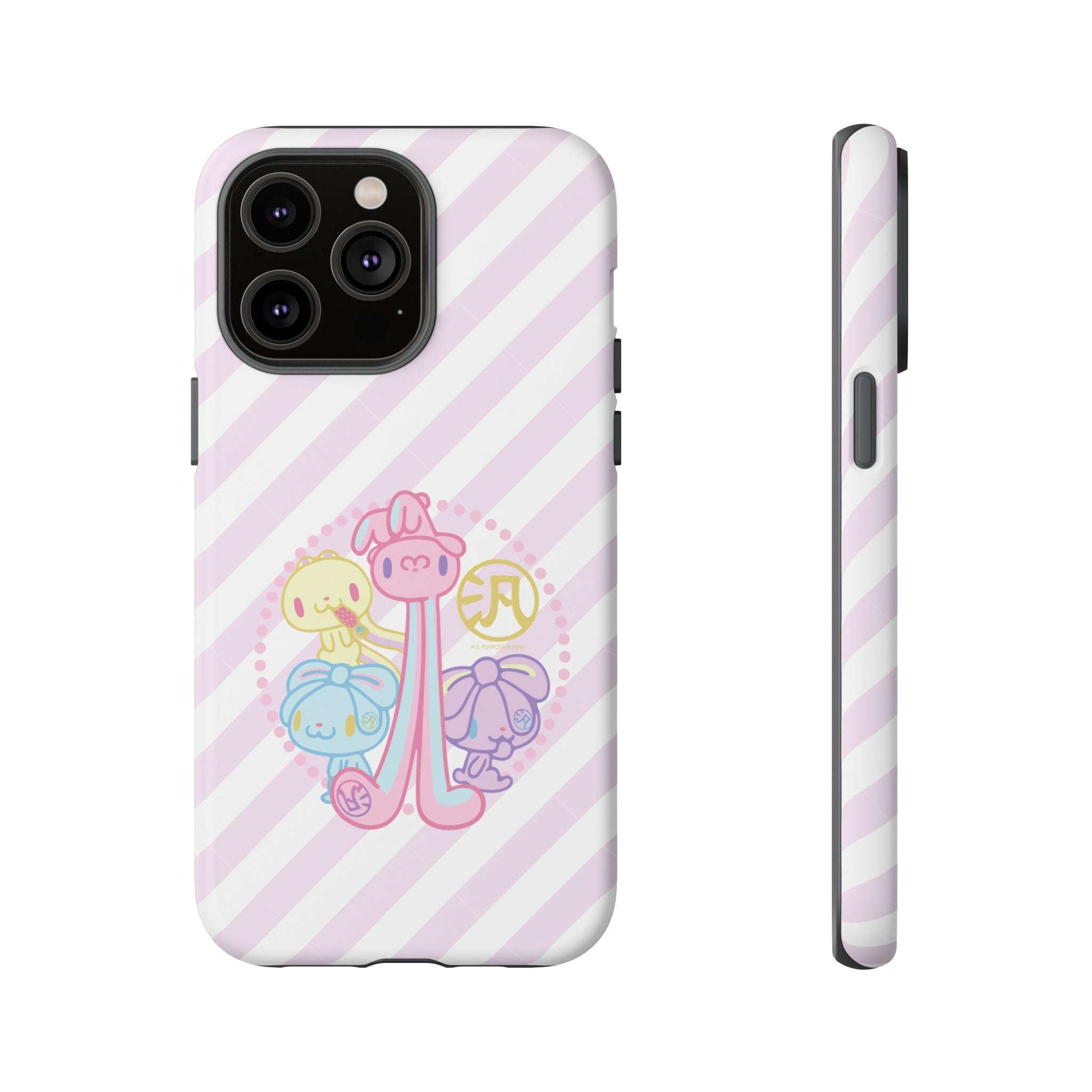 All Purpose Bunny Group Pastel Phone Case