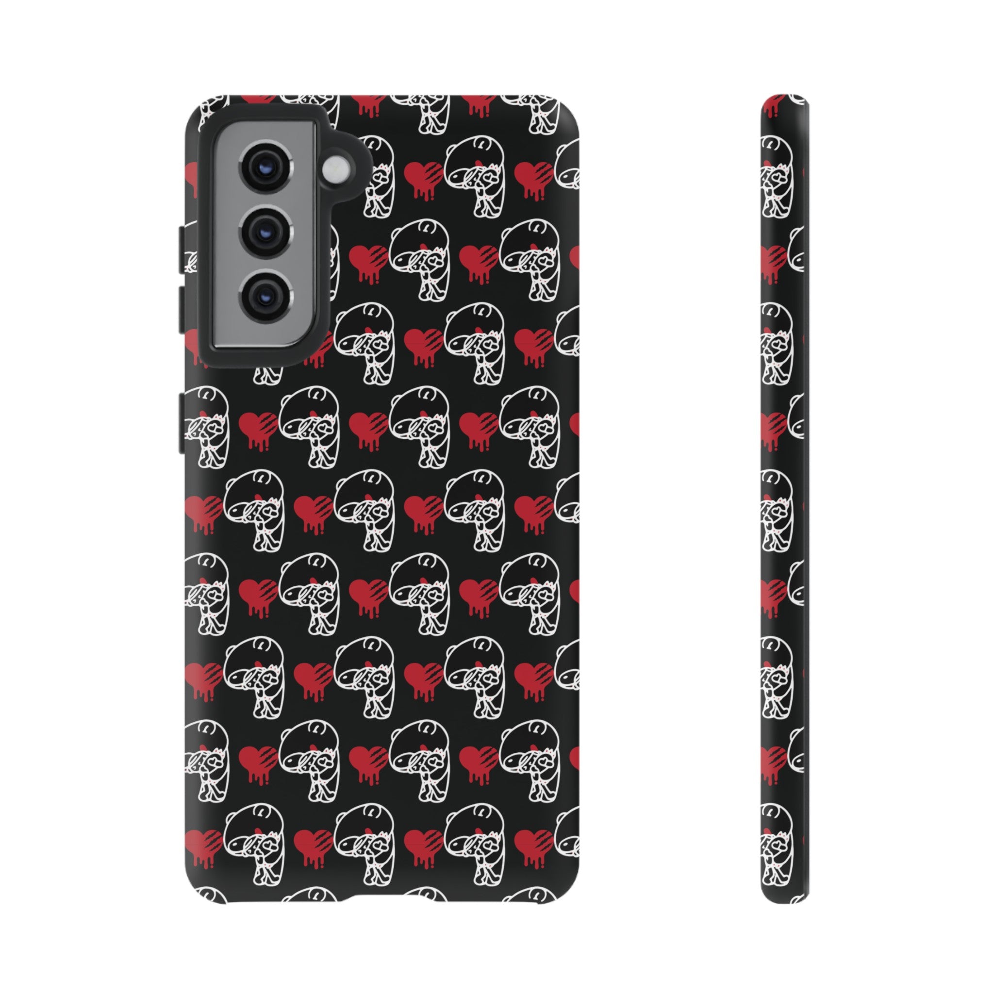 Gloomy & Pity Hug [Black] - Tough Phone Case