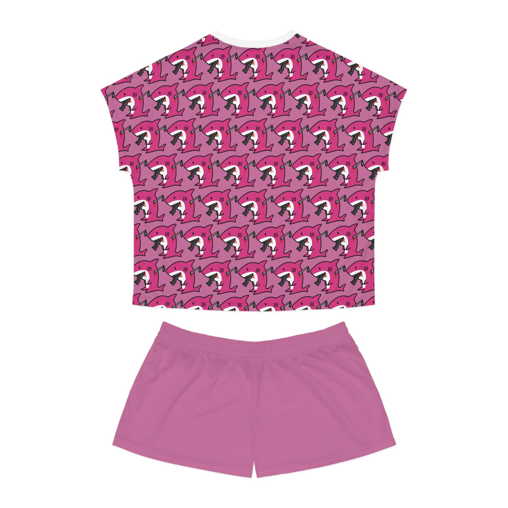 Slit Gill Pink Pajama Set