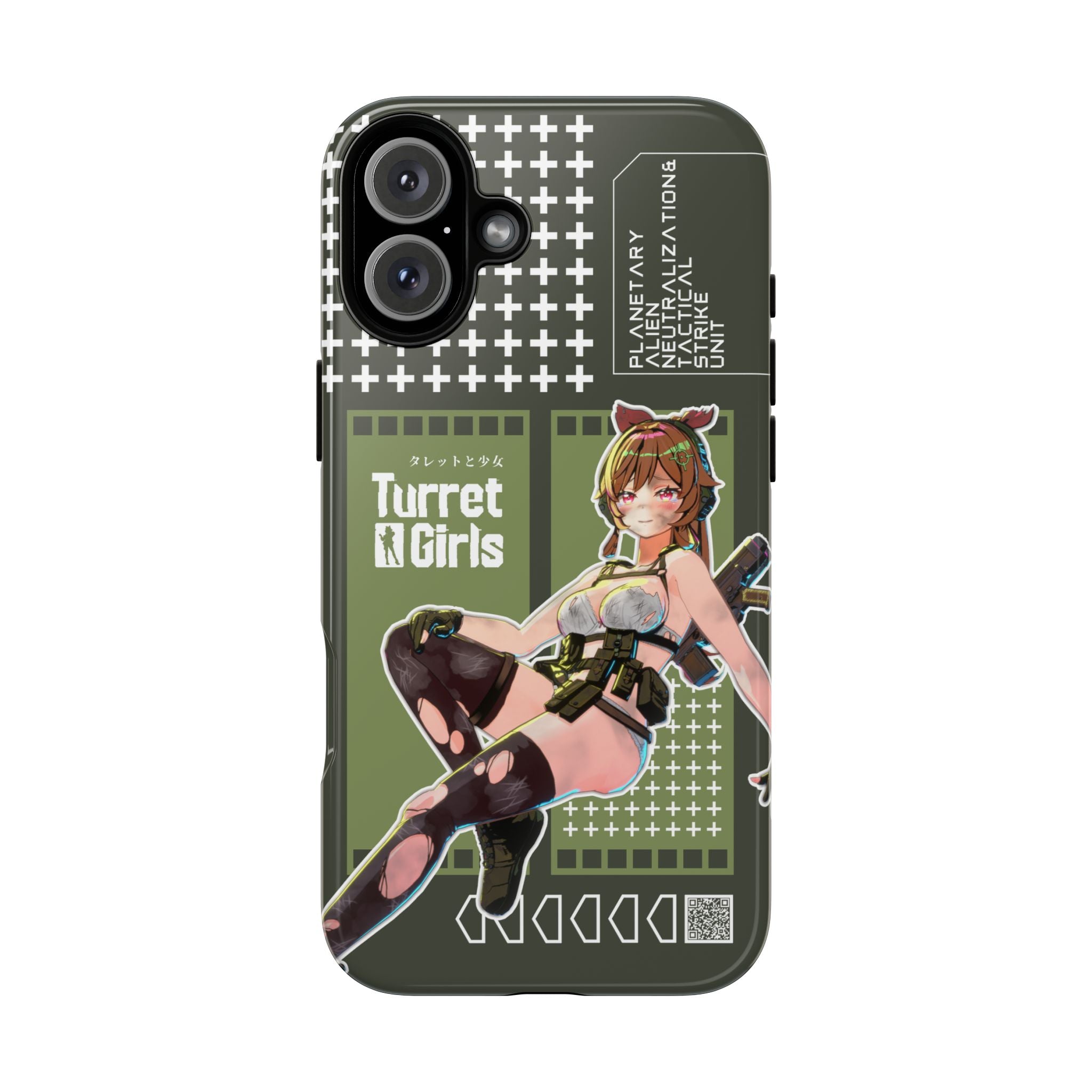 タレットガールズ - ぼろぼろのスマホケース