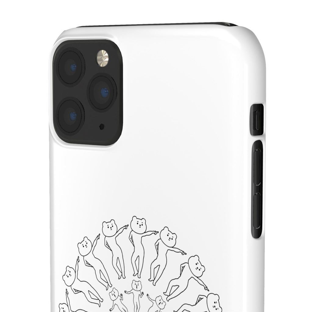 Betakkuma Swirl Pattern Phone Case