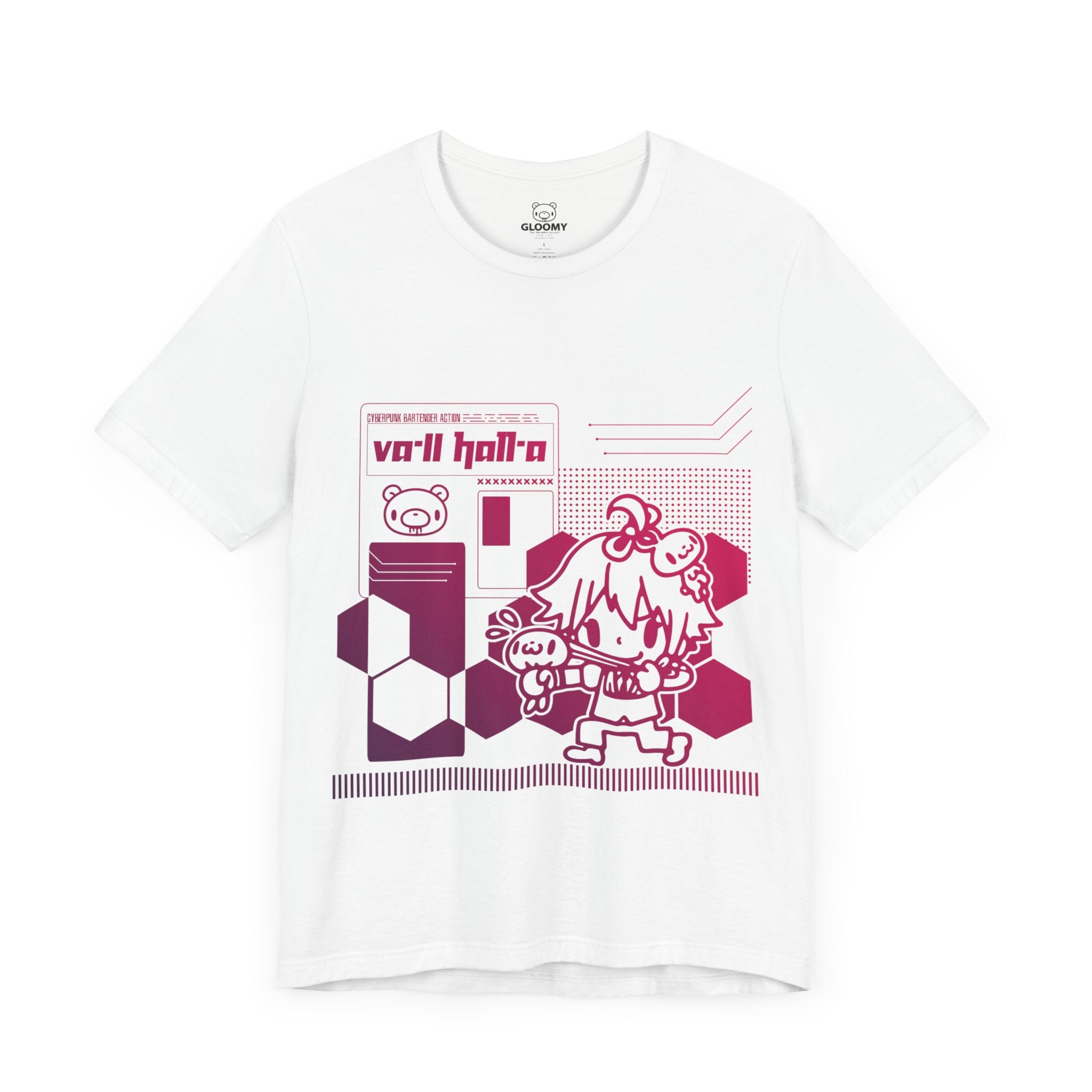 VA-11 HALL-A x Gloomy Bear Dana Tee - Mori Chack ver