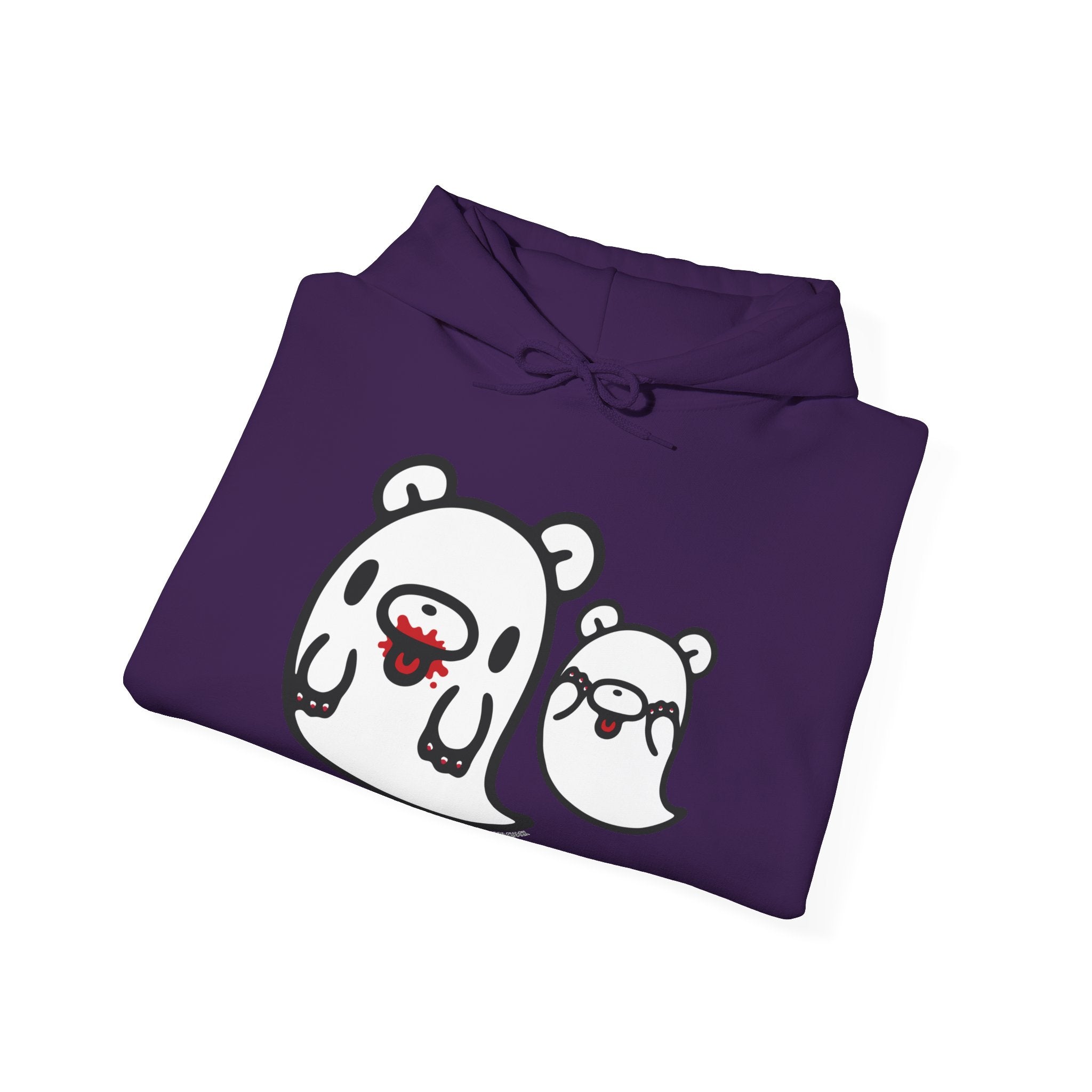 Halloween Ghostie Gloomy Bear - Traditional Hoodie