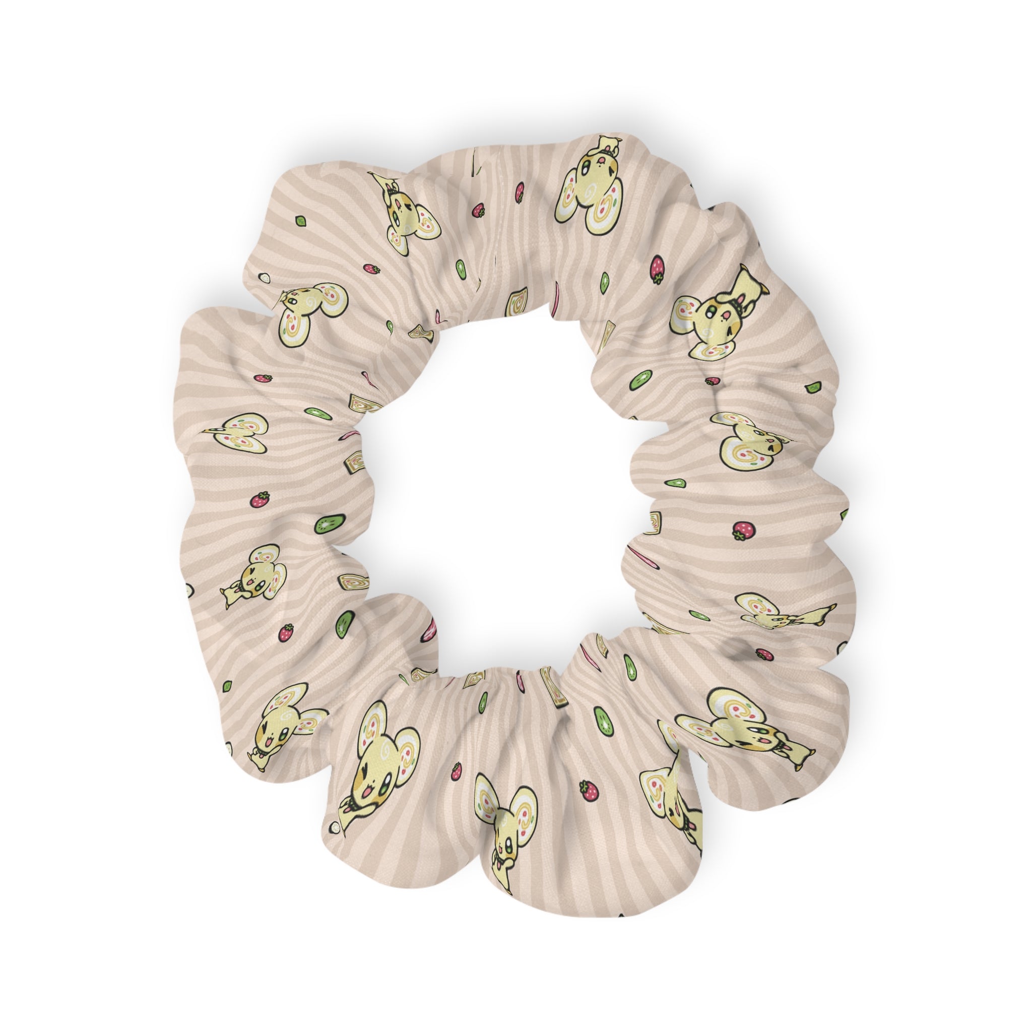 ロールケーキドリーマリー ロールケーキくまシュシュ