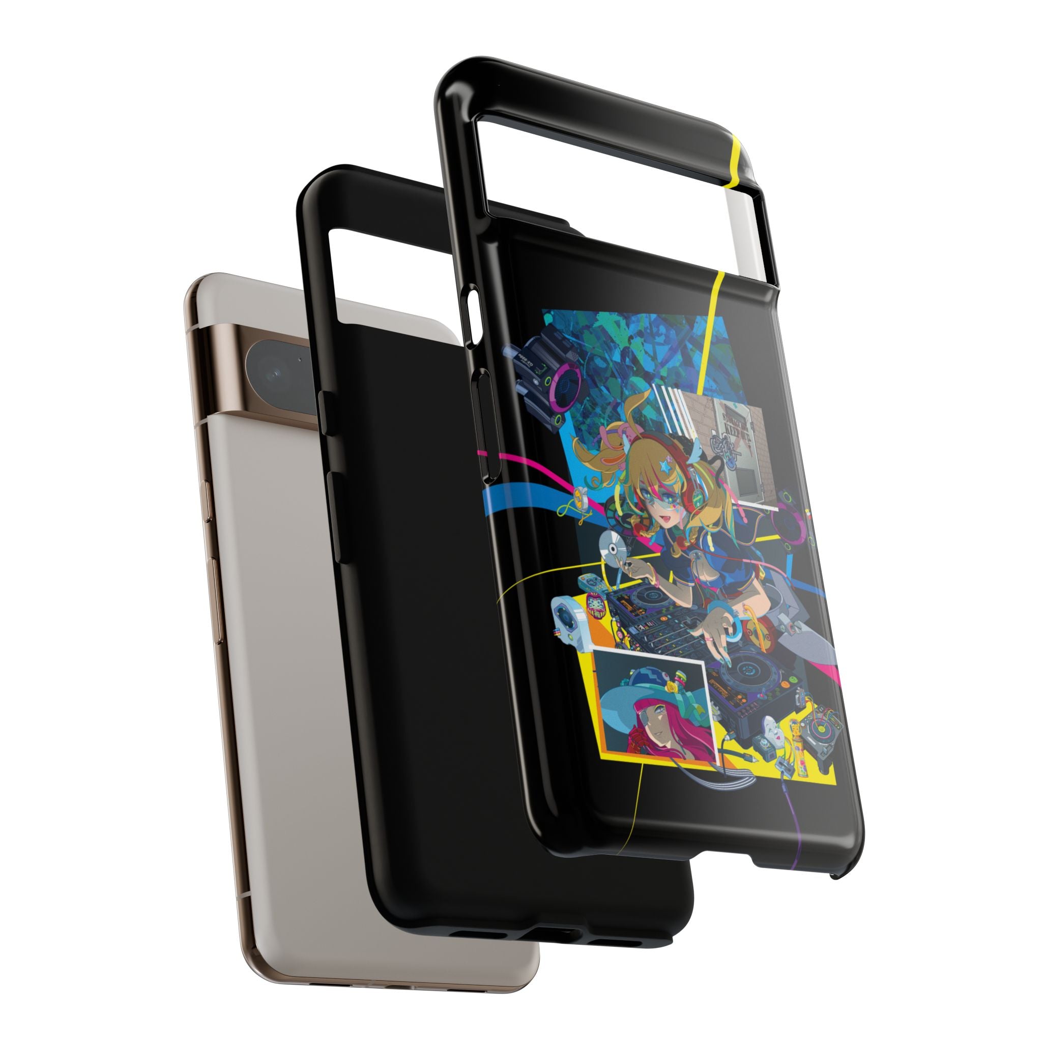 HYPERSONIC music club DJ VAL - Tough Phone Case