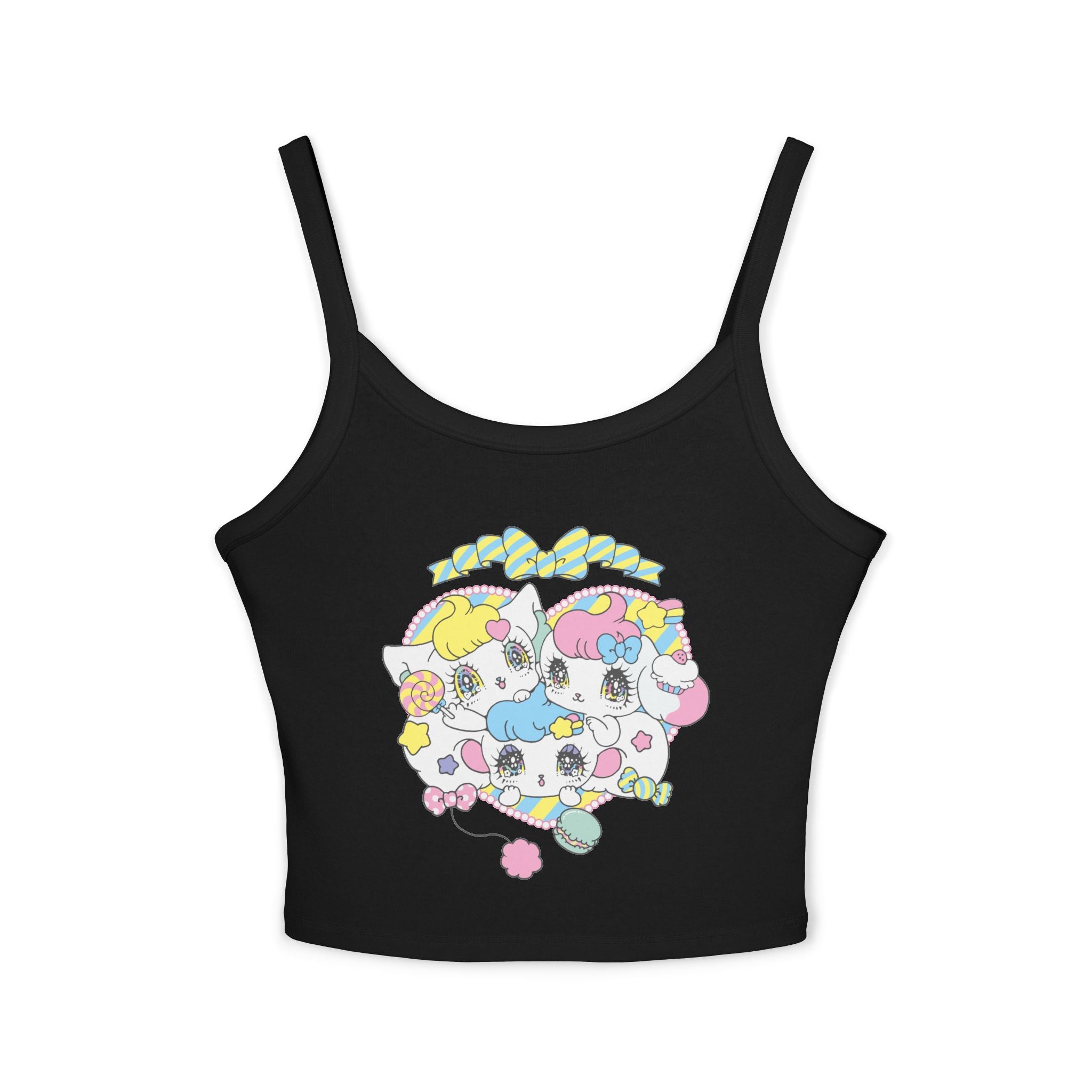 Pero Pero Spaghetti Strap Tank Top