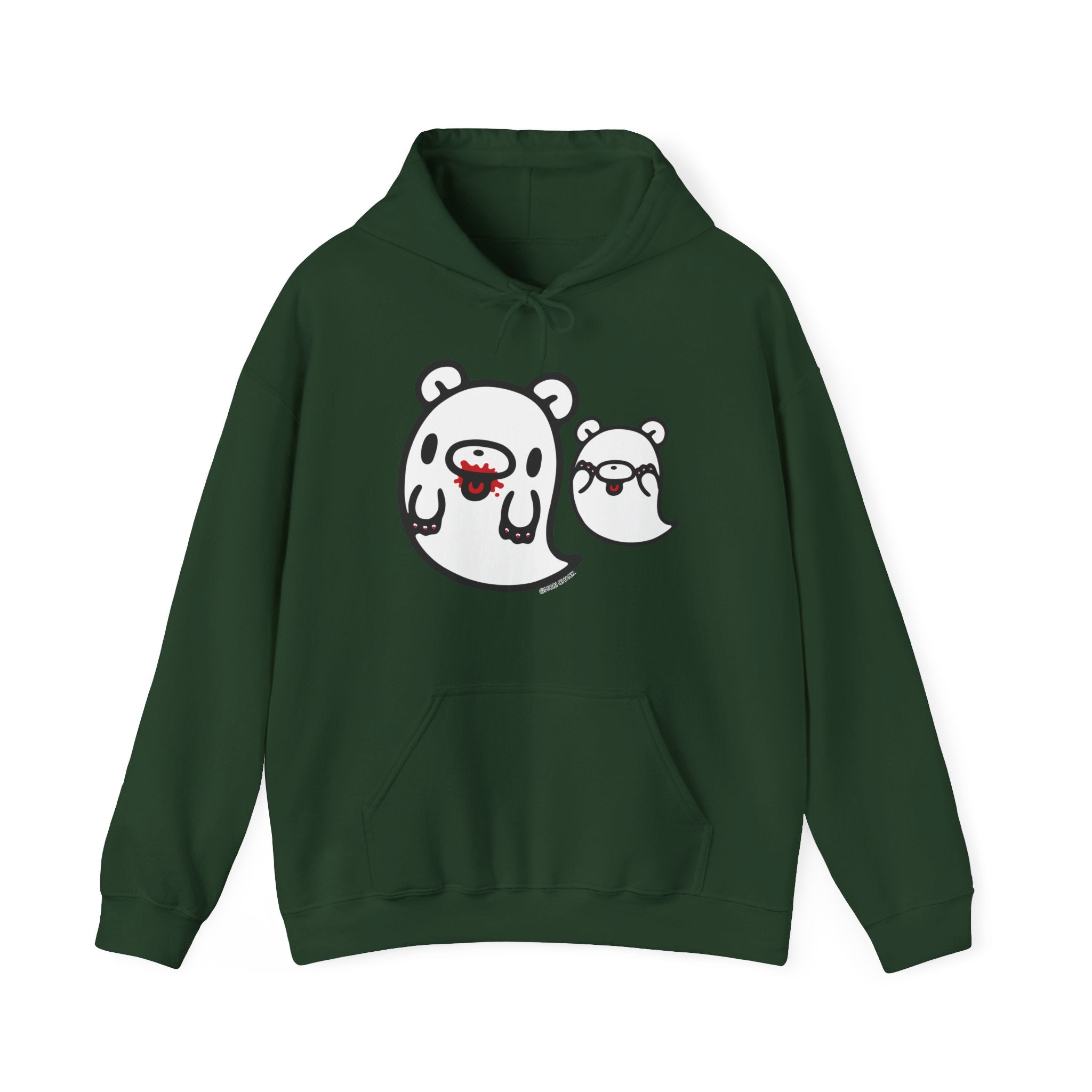 Halloween Ghostie Gloomy Bear - Traditional Hoodie