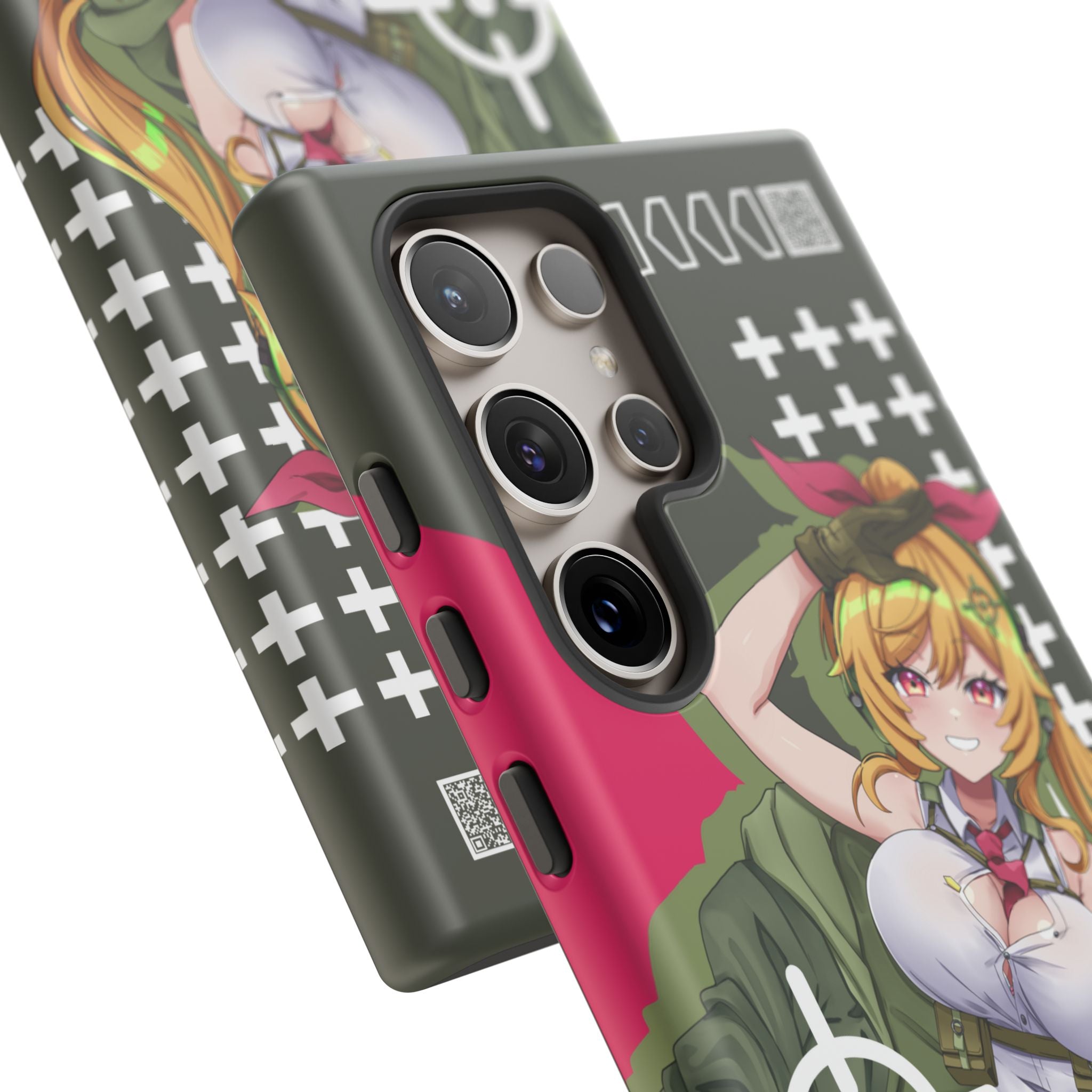 タレットガールズ - ロックオン スマホケース