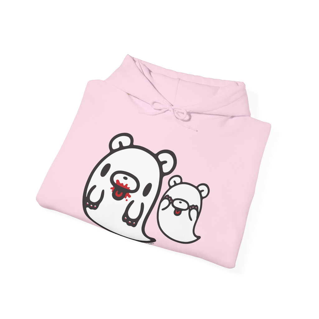 Halloween Ghostie Gloomy Bear - Traditional Hoodie
