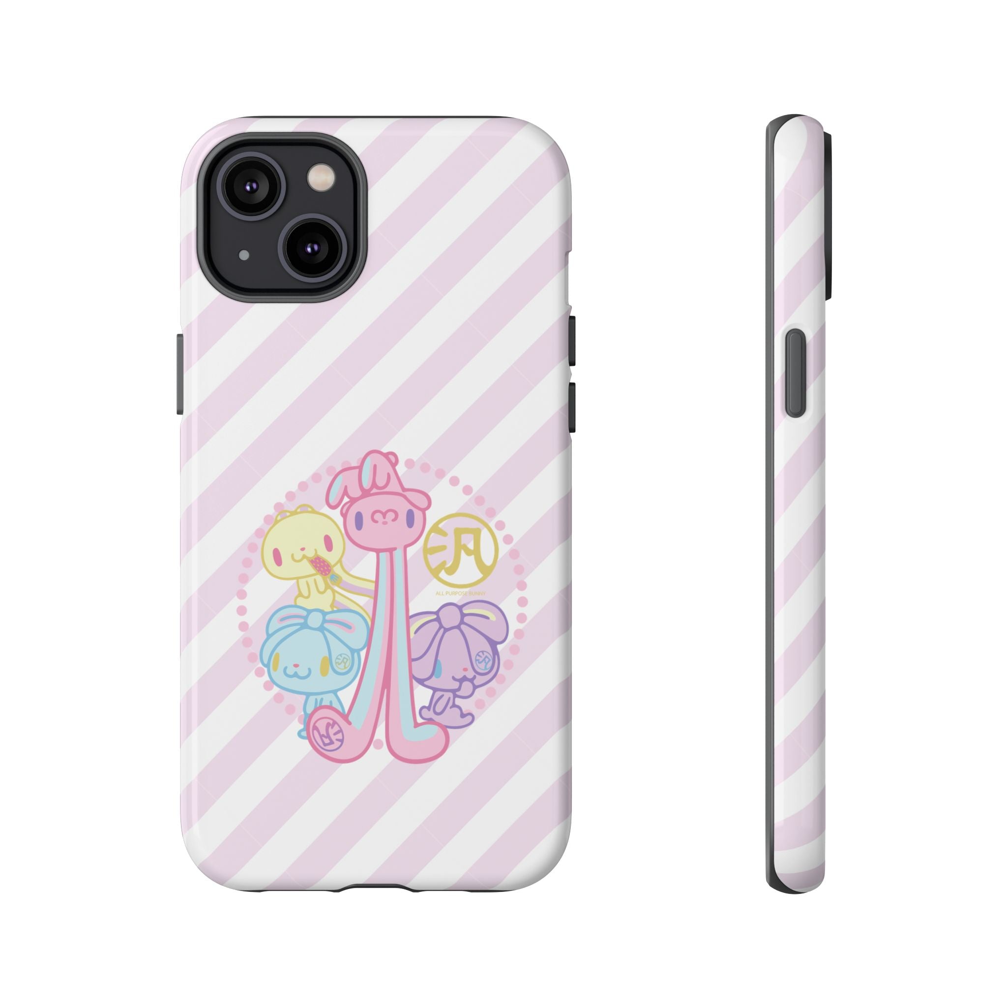 All Purpose Bunny Group Pastel Phone Case