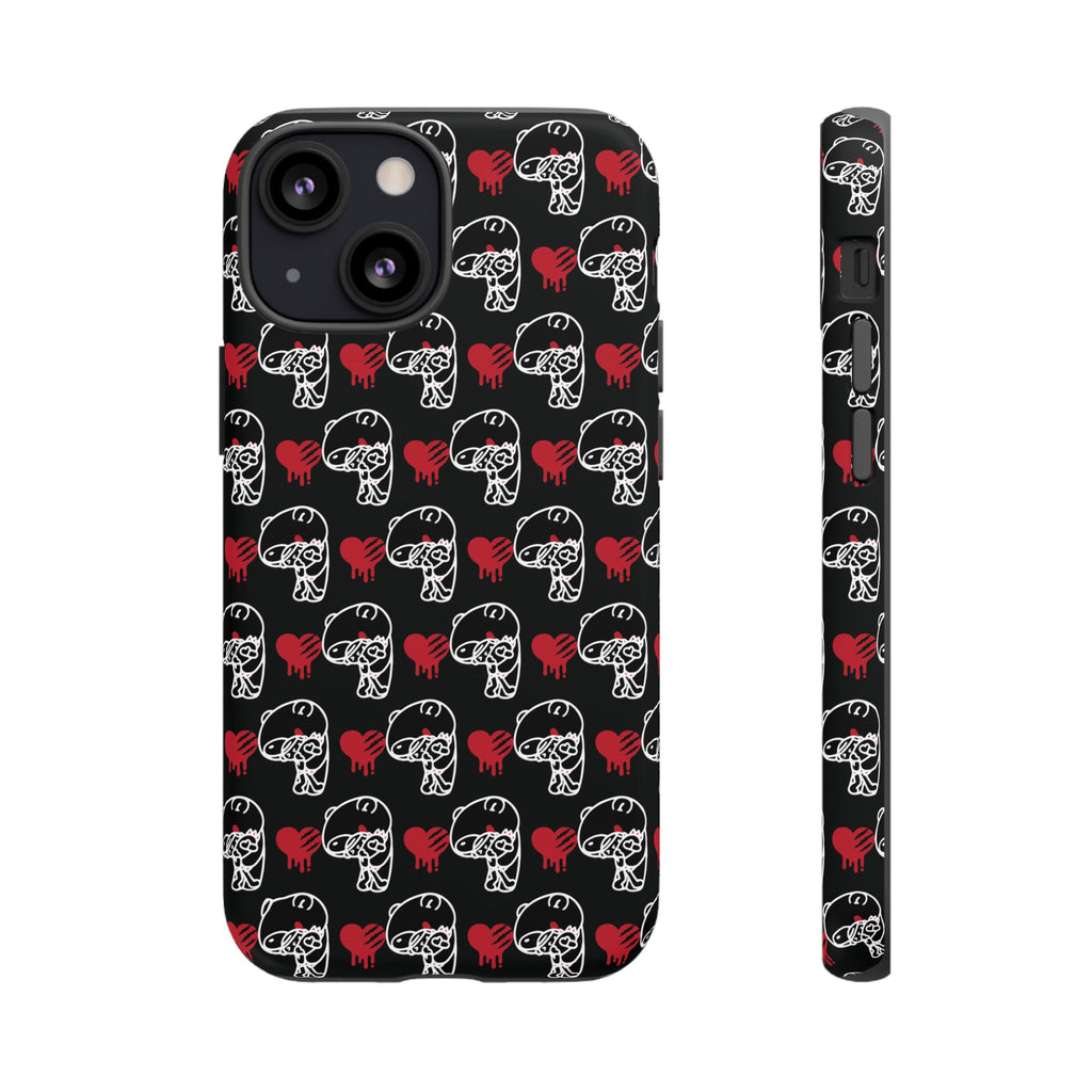 Gloomy & Pity Hug [Black] Phone Case