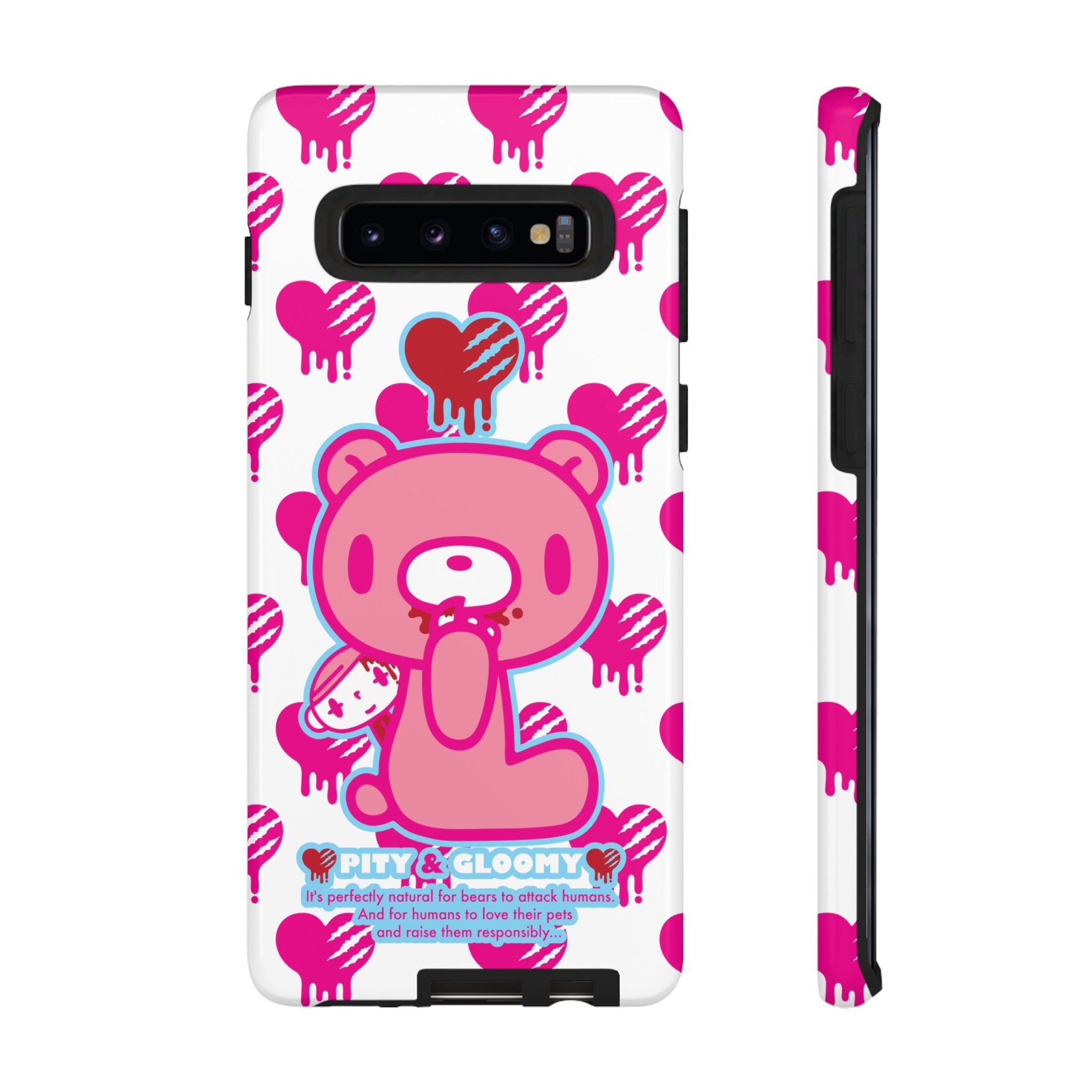 Gloomy Bear White Phone Case