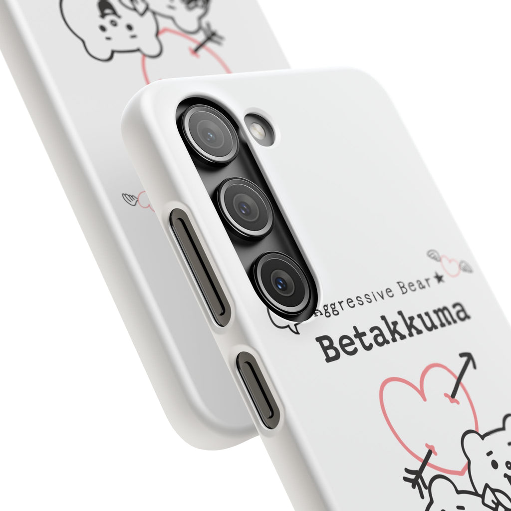 Betakkuma Arrow Heart Phone Case