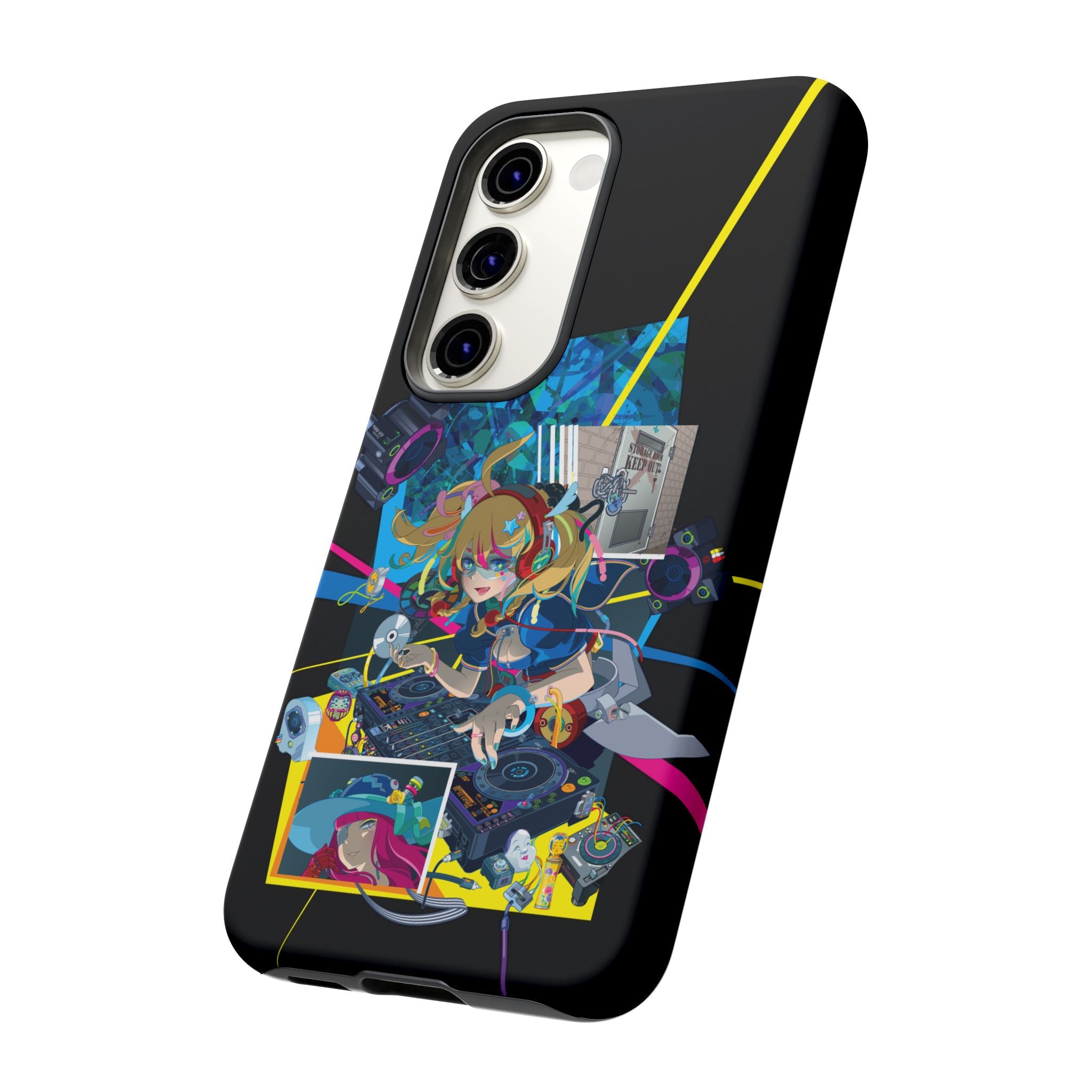 HYPERSONIC music club DJ VAL - Tough Phone Case