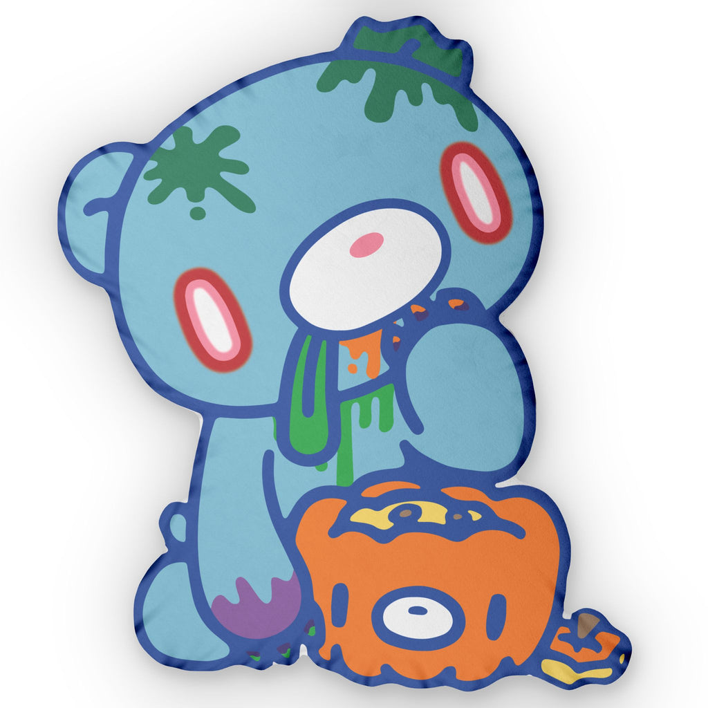 Gloomy Bear Zombie Halloween - 2024 Custom Shaped Pillow