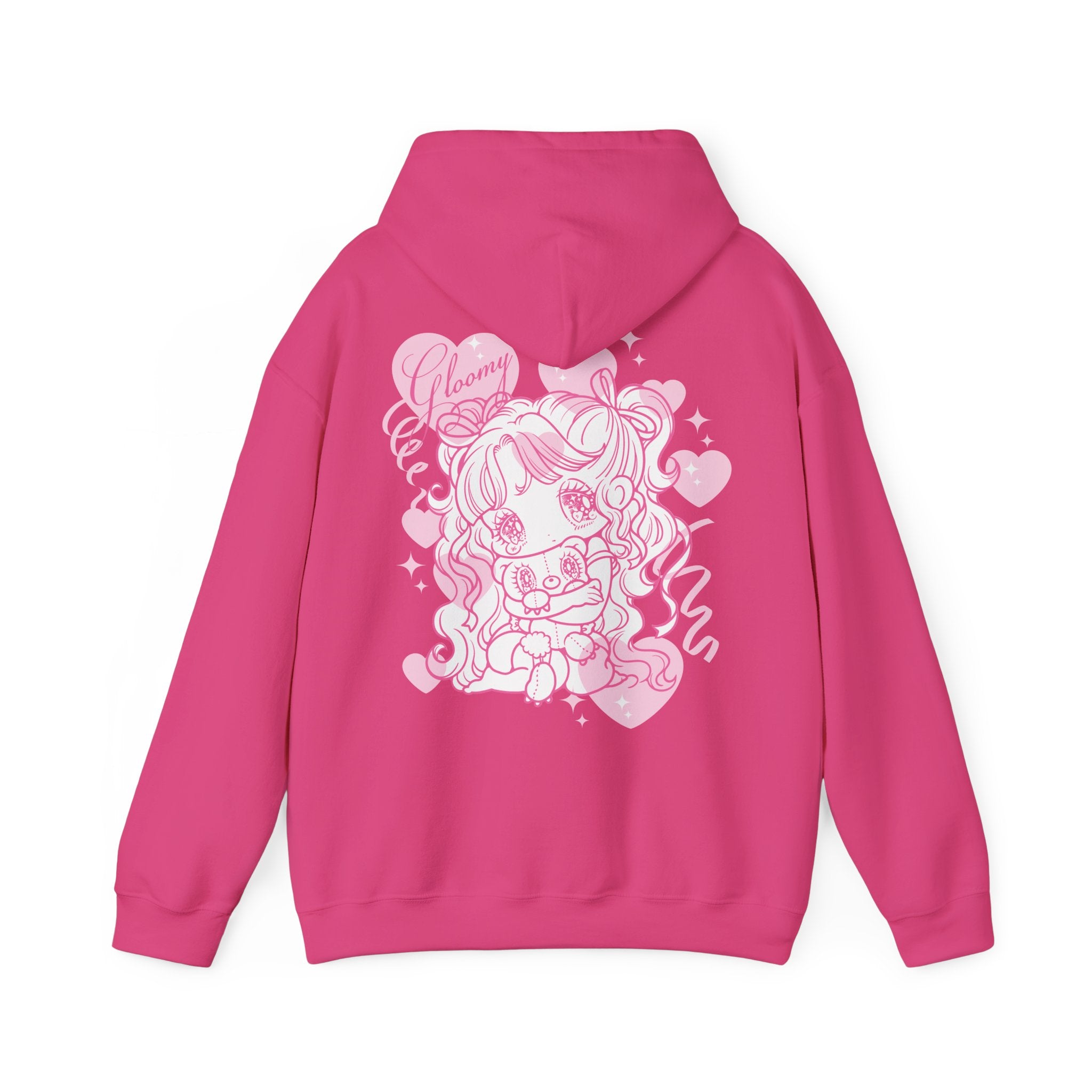YURIE SEKIYA X GLOOMY BEAR ユニセックス フード付きスウェットシャツ
