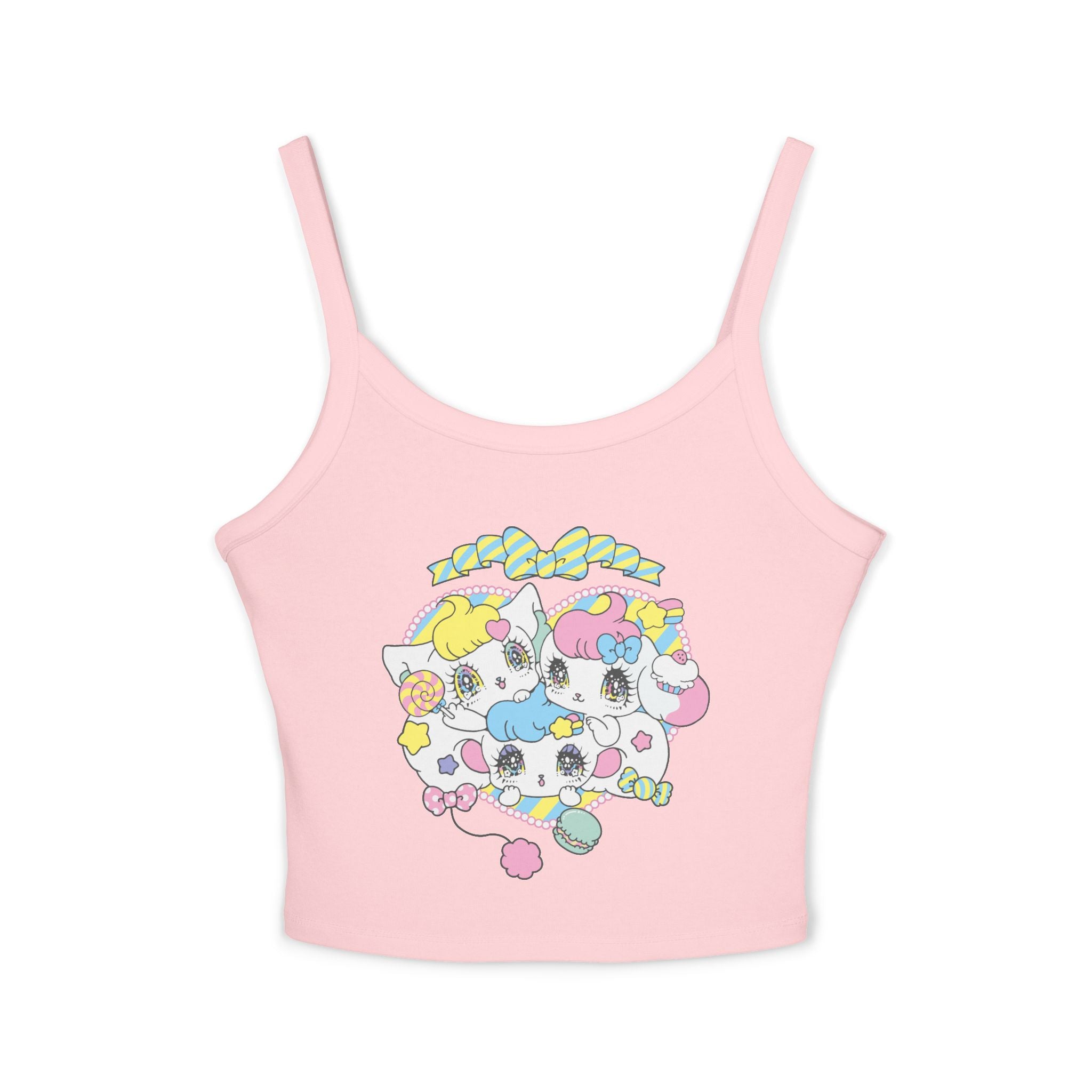 Pero Pero Spaghetti Strap Tank Top