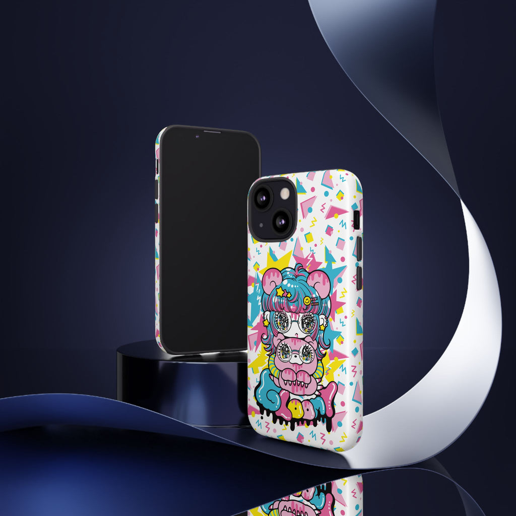YURIE SEKIYA X GLOOMY BEAR ⭐️ FIRE GIRL PHONE CASE