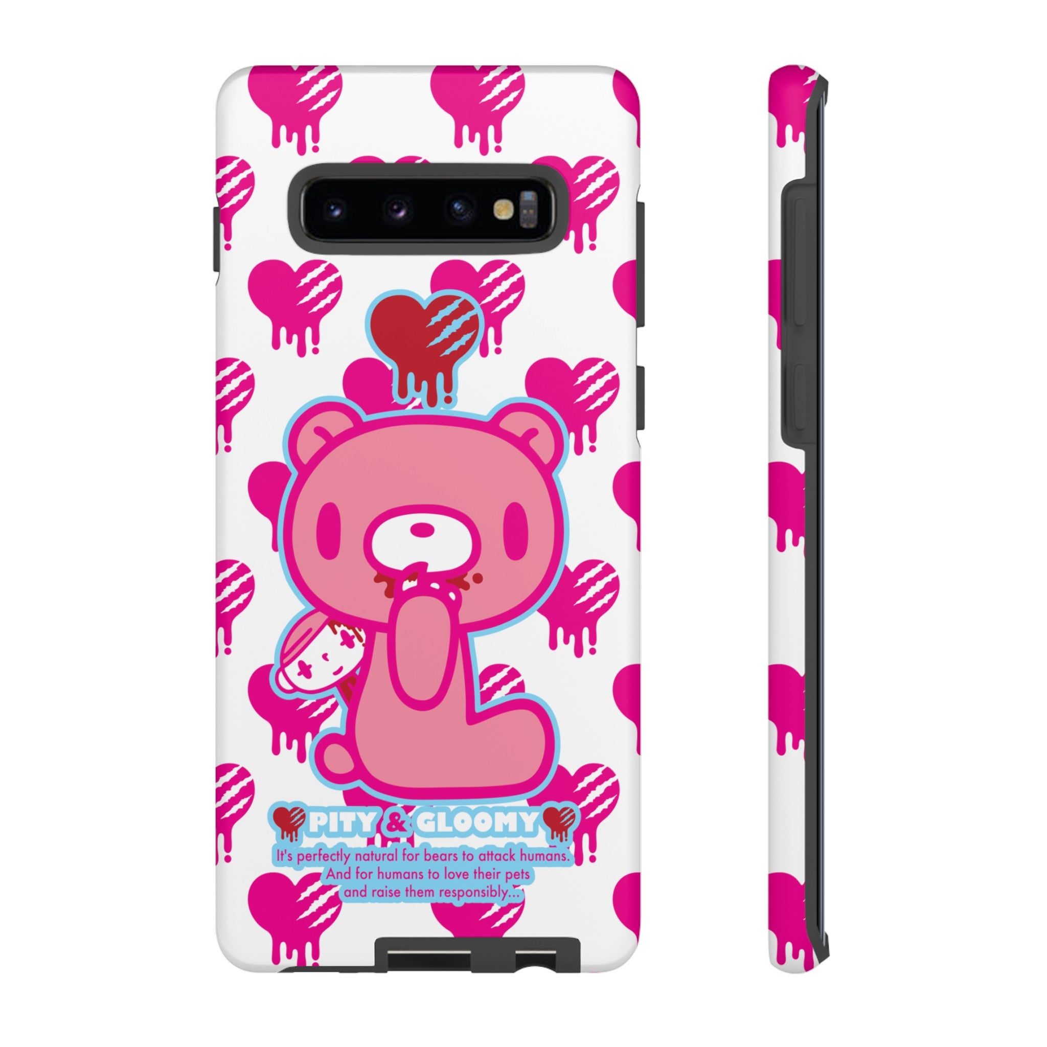 Gloomy Bear White Phone Case
