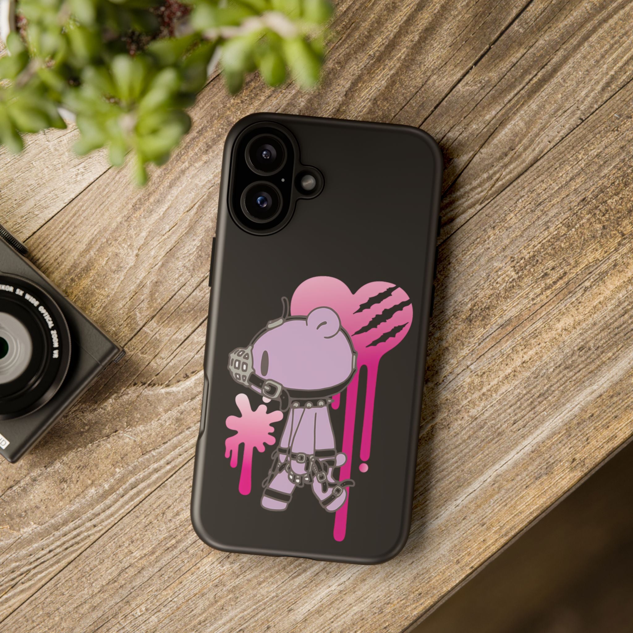 Gloomy Bear x DEDGRL6 "Jelly Heart" Tough Cases