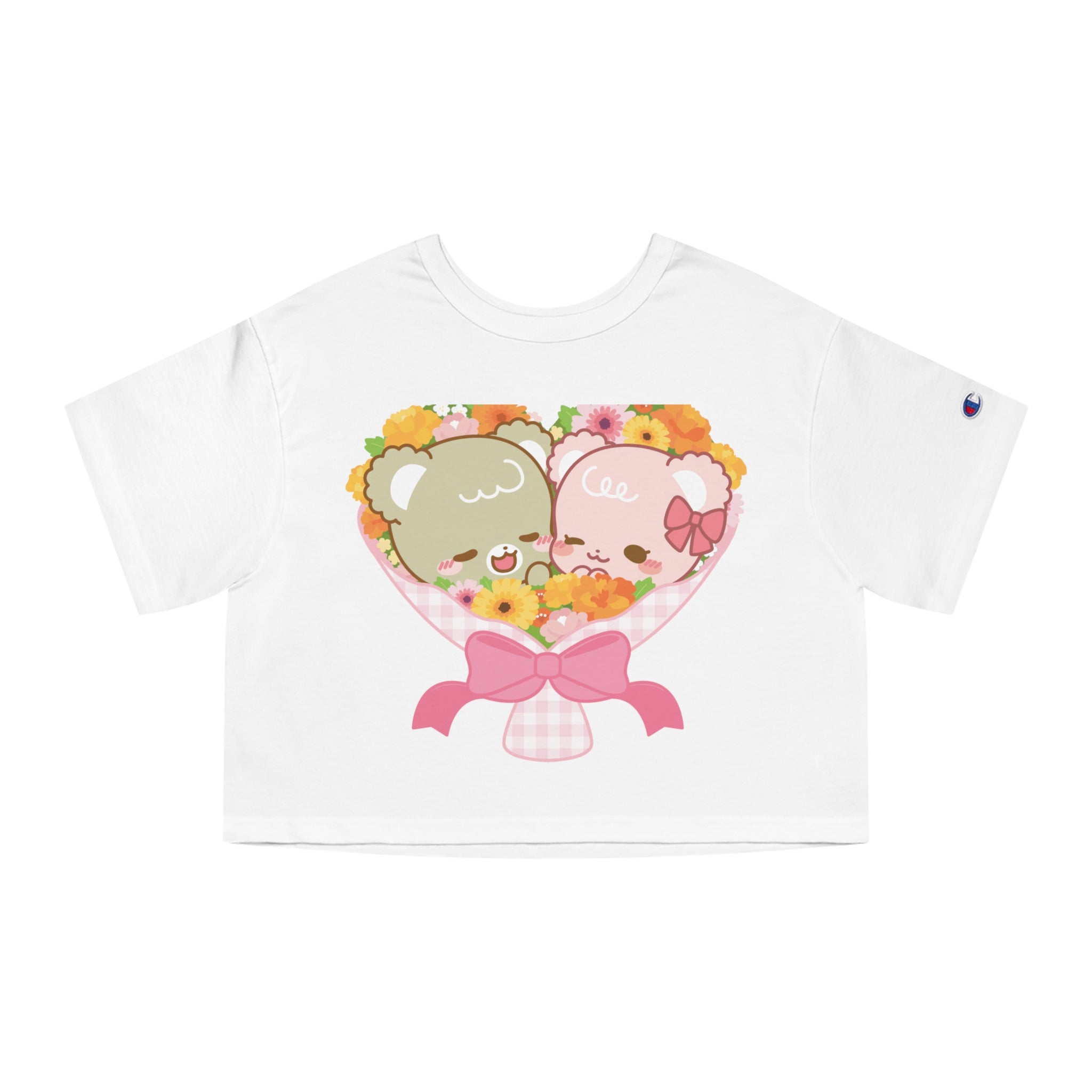 Sugar Cubs Love T Champion Women's Heritage Cropped T-Shirt