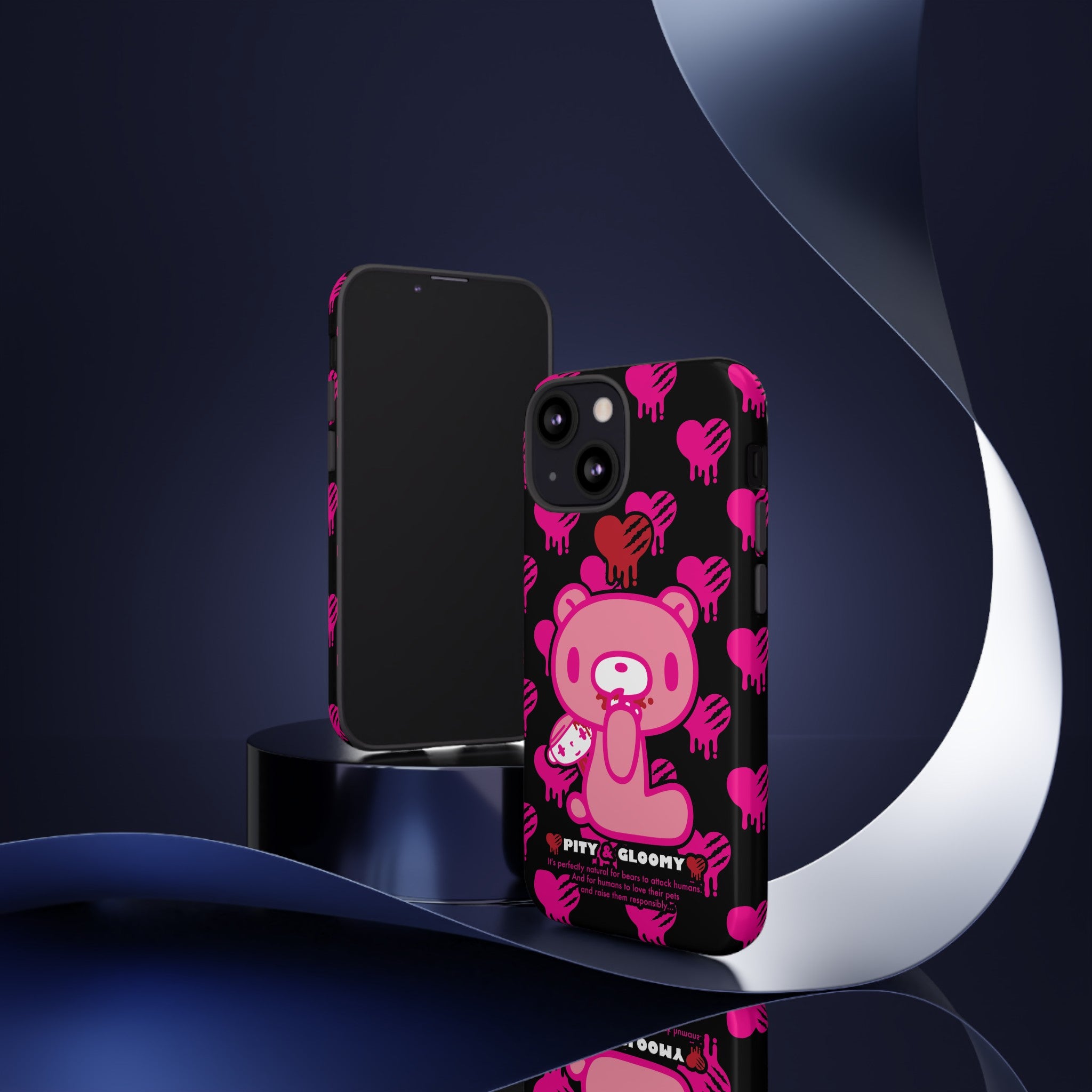 Gloomy Bear Pink Phone Case