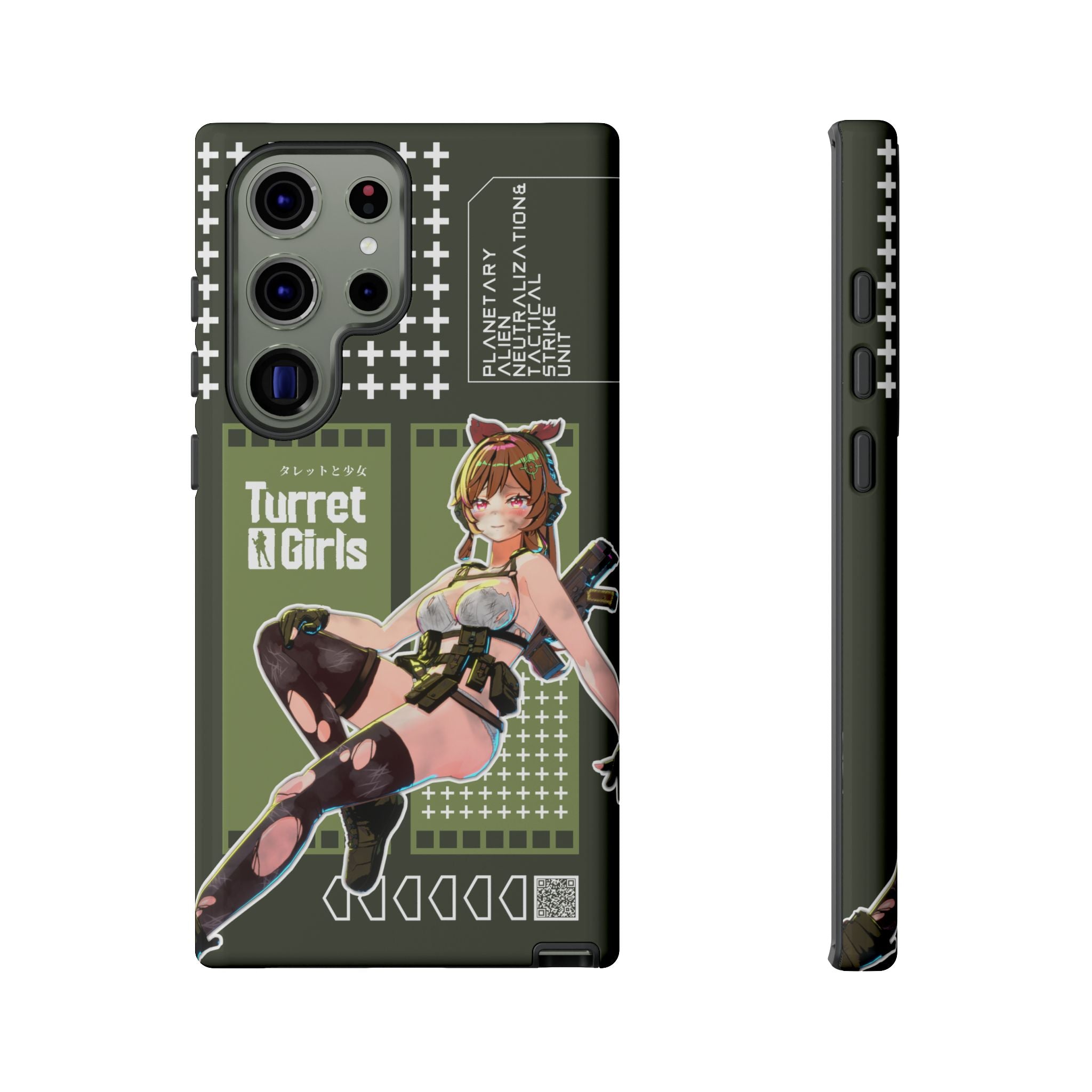 タレットガールズ - ぼろぼろのスマホケース