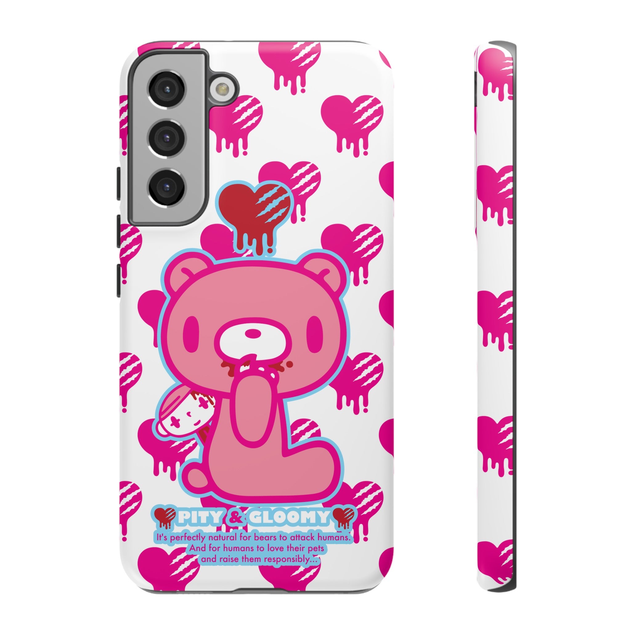 Gloomy Bear White Phone Case