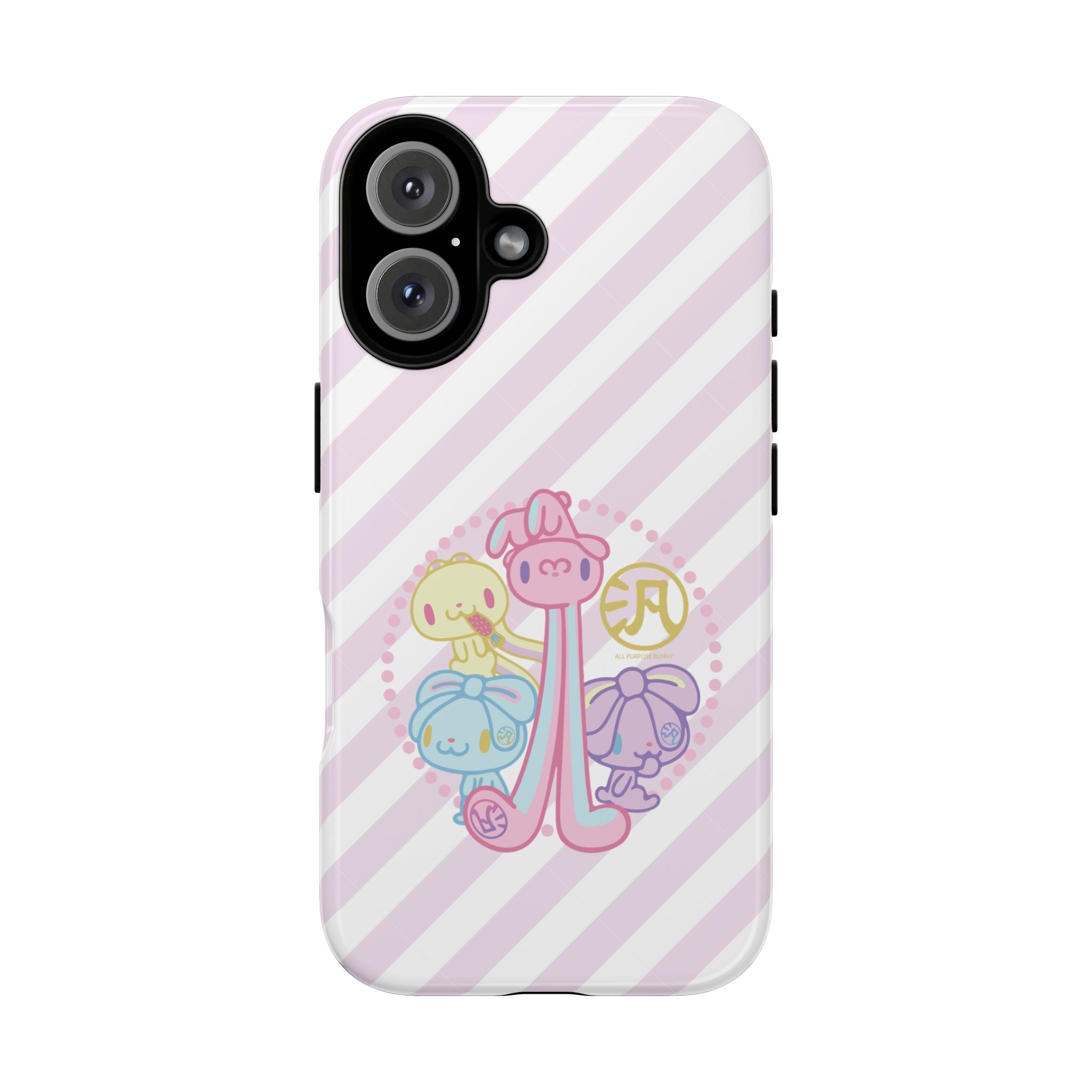 All Purpose Bunny Group Pastel Phone Case