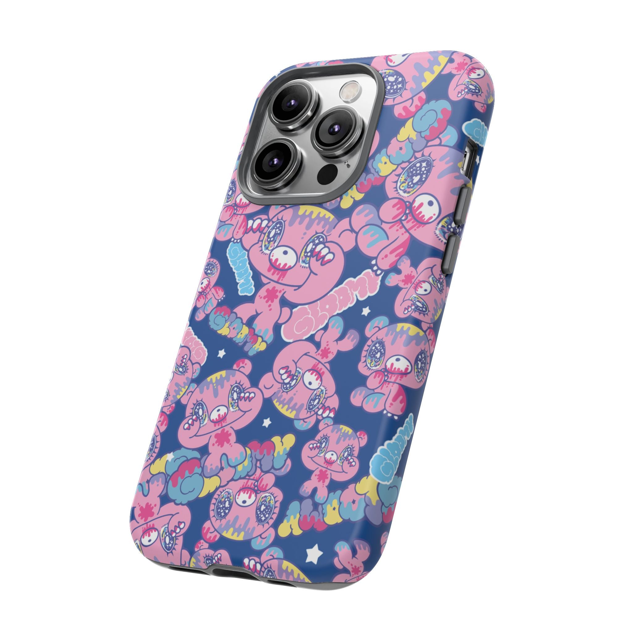 Yurie Sekiya x Gloomy Bear Blue Mania Phone Case