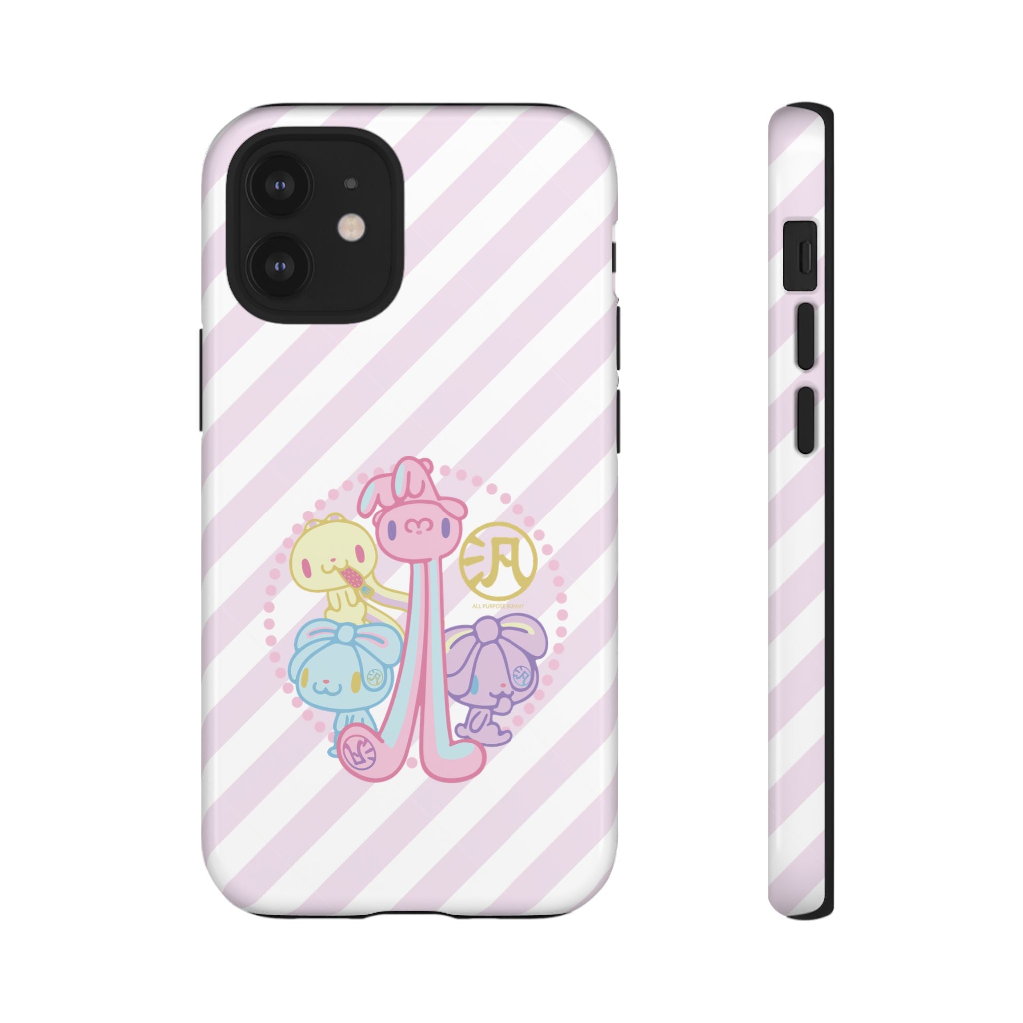 All Purpose Bunny Group Pastel Phone Case