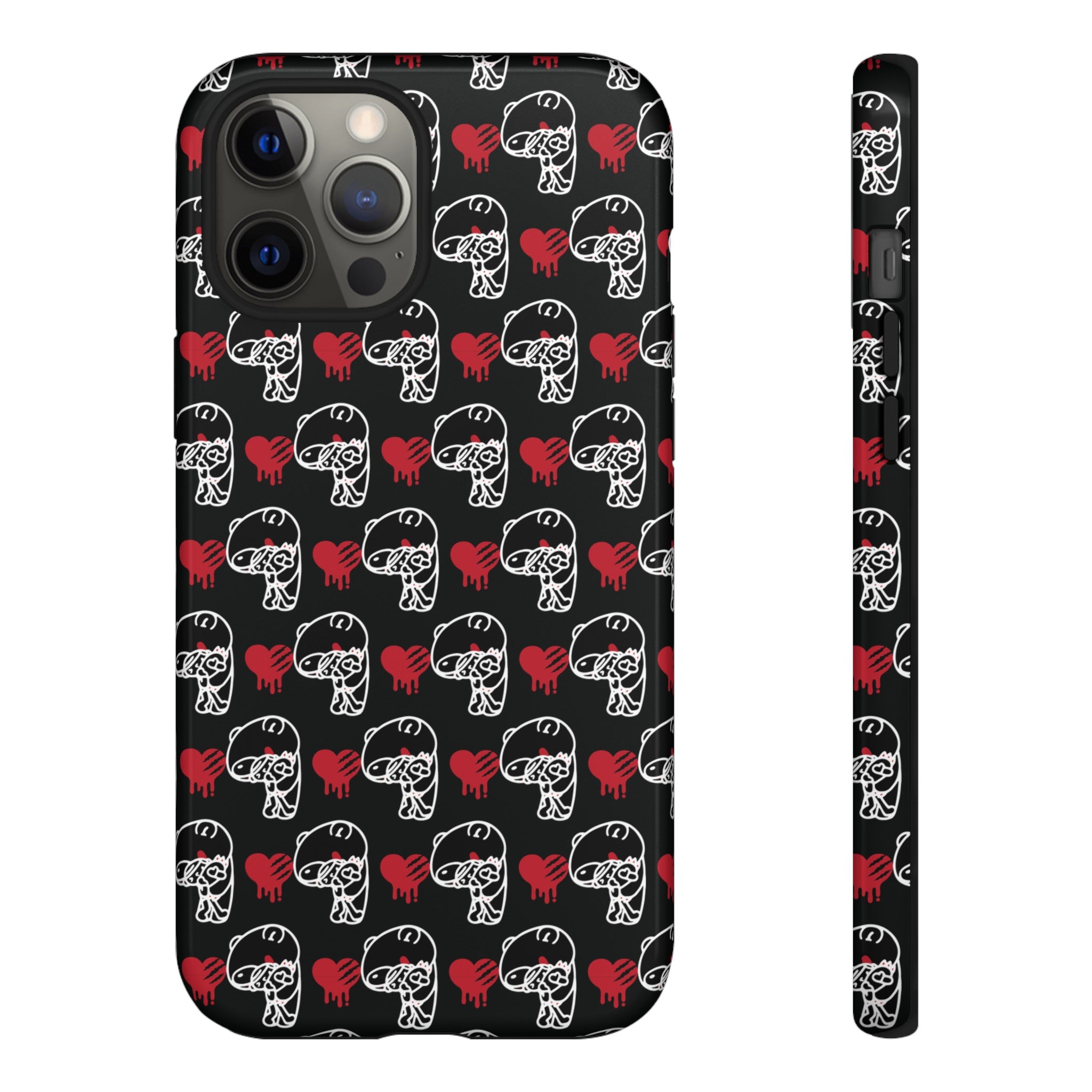 Gloomy & Pity Hug [Black] - Tough Phone Case