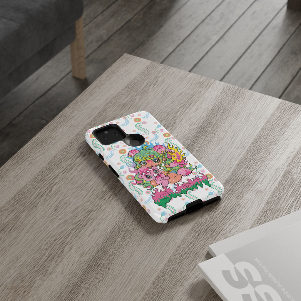 YURIE SEKIYA X GLOOMY BEAR ⭐️ FIRE GIRL PHONE CASE