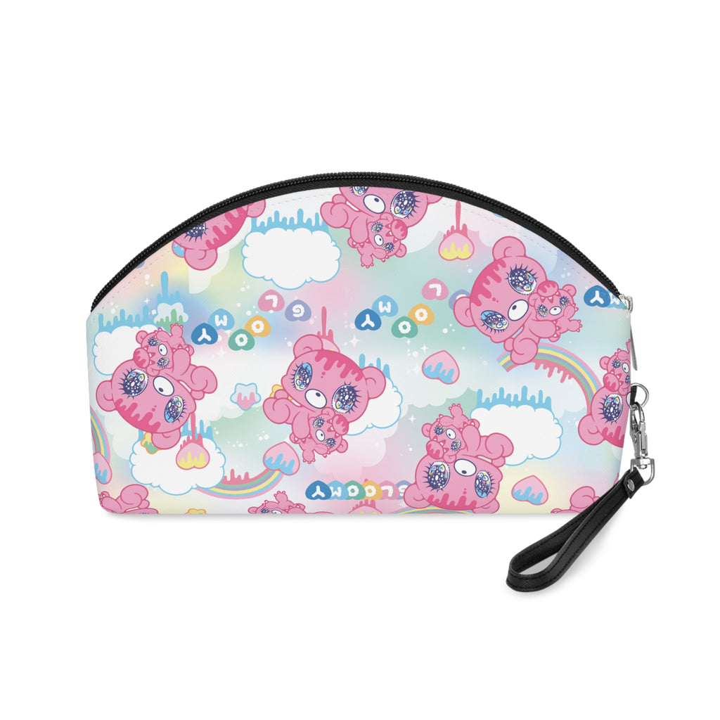 YURIE SEKIYA X GLOOMY BEAR ⭐️ PINK GLOOMY MANIA MAKEUP BAG