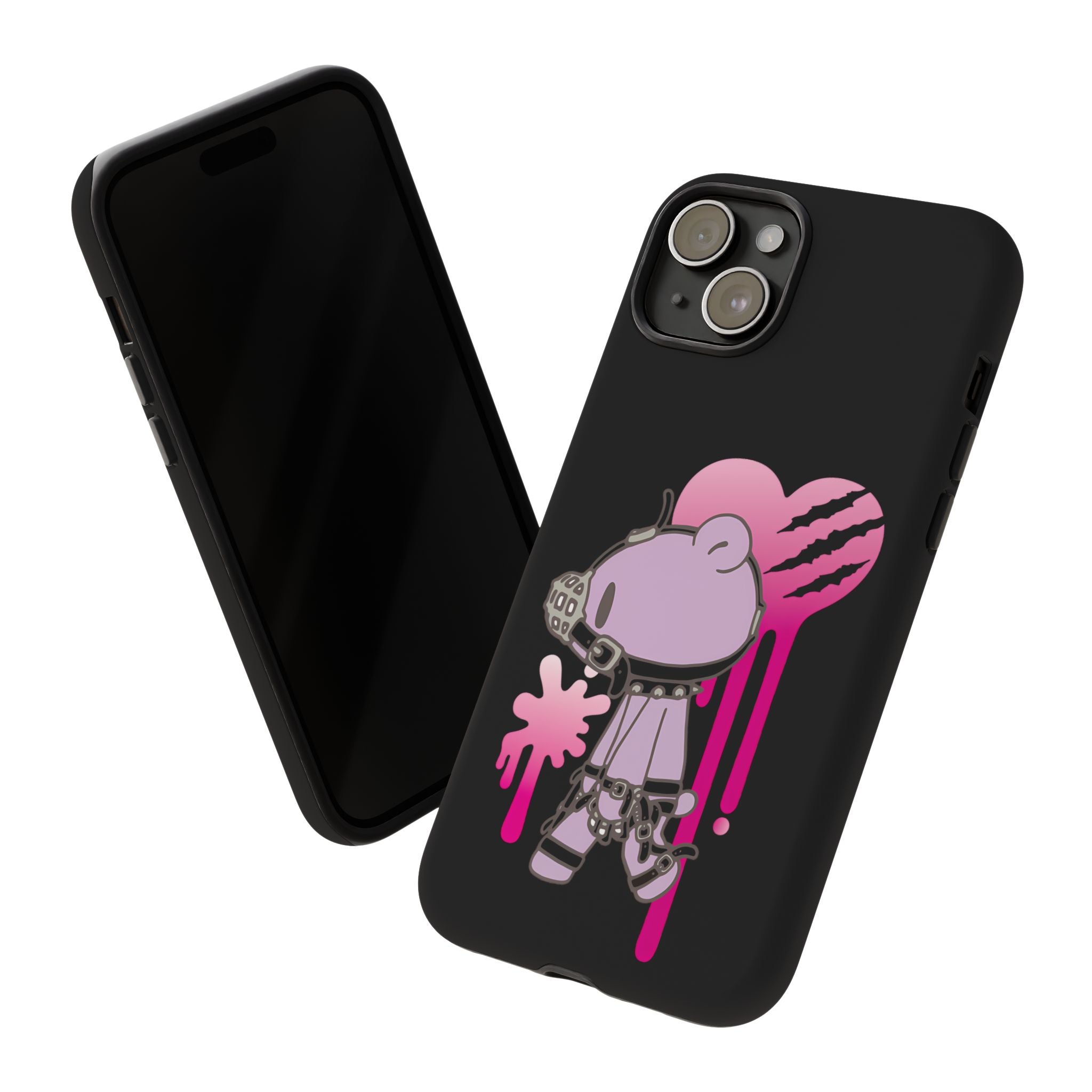 Gloomy Bear x DEDGRL6 "Jelly Heart" Tough Cases