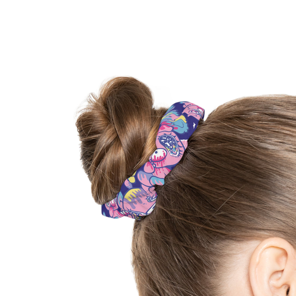 Yurie Sekiya x Gloomy Bear Blue Mania Scrunchie