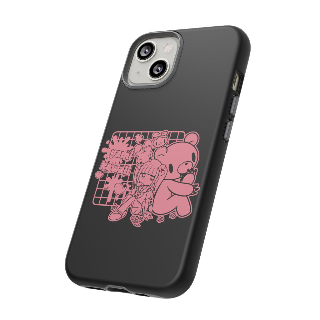 Menherachan X Gloomy Bear Yami Kawaii Phone Case