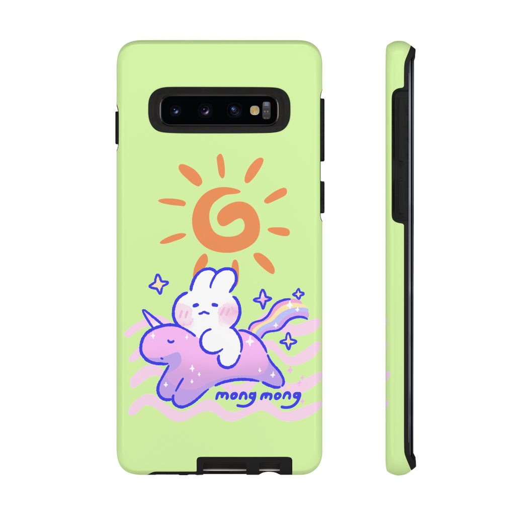 Lovely Mong Mong Ride a Unicorn Phone Case